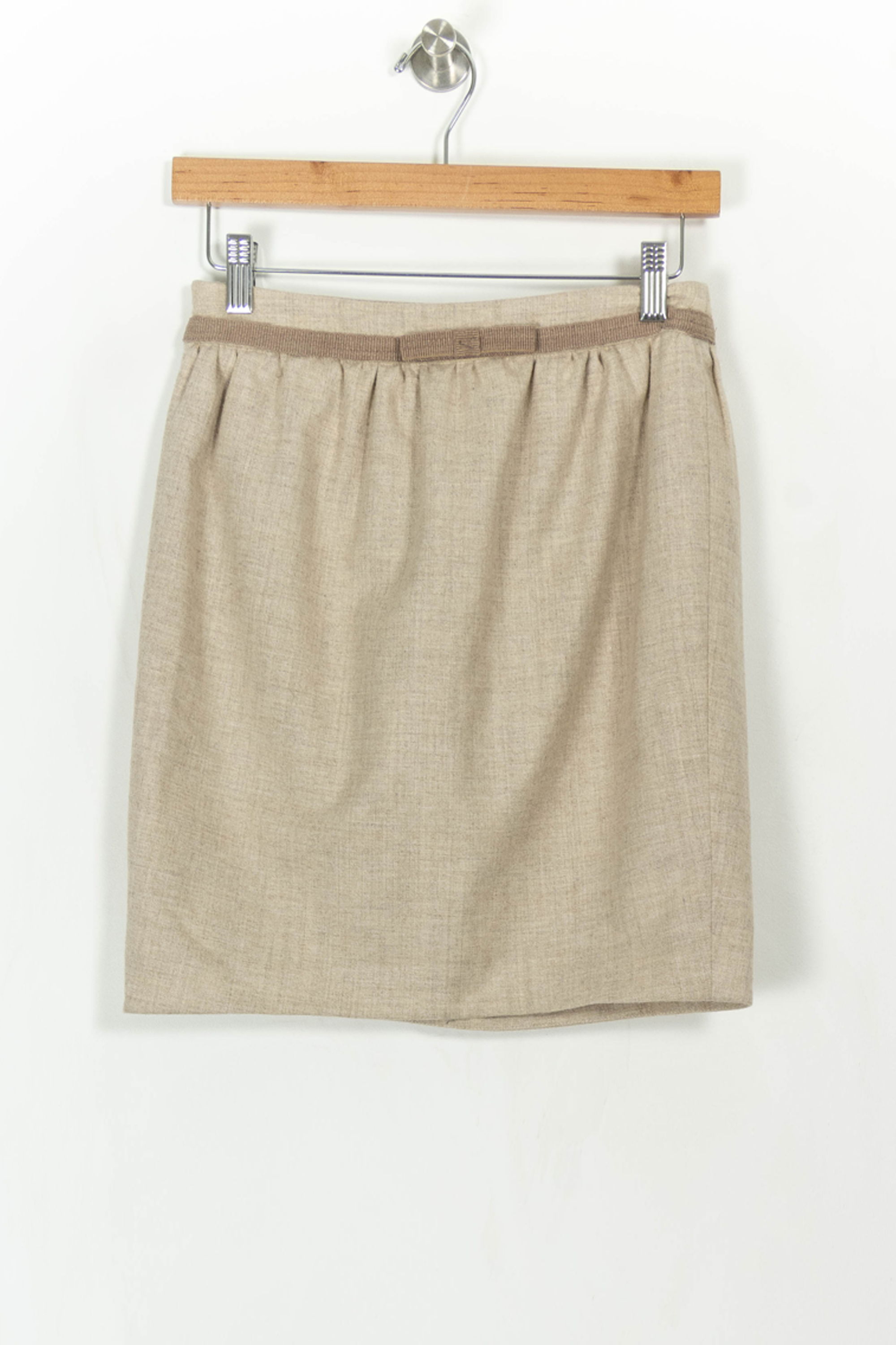 Short & midi skirt TARA JARMON - Seconde Main Beige