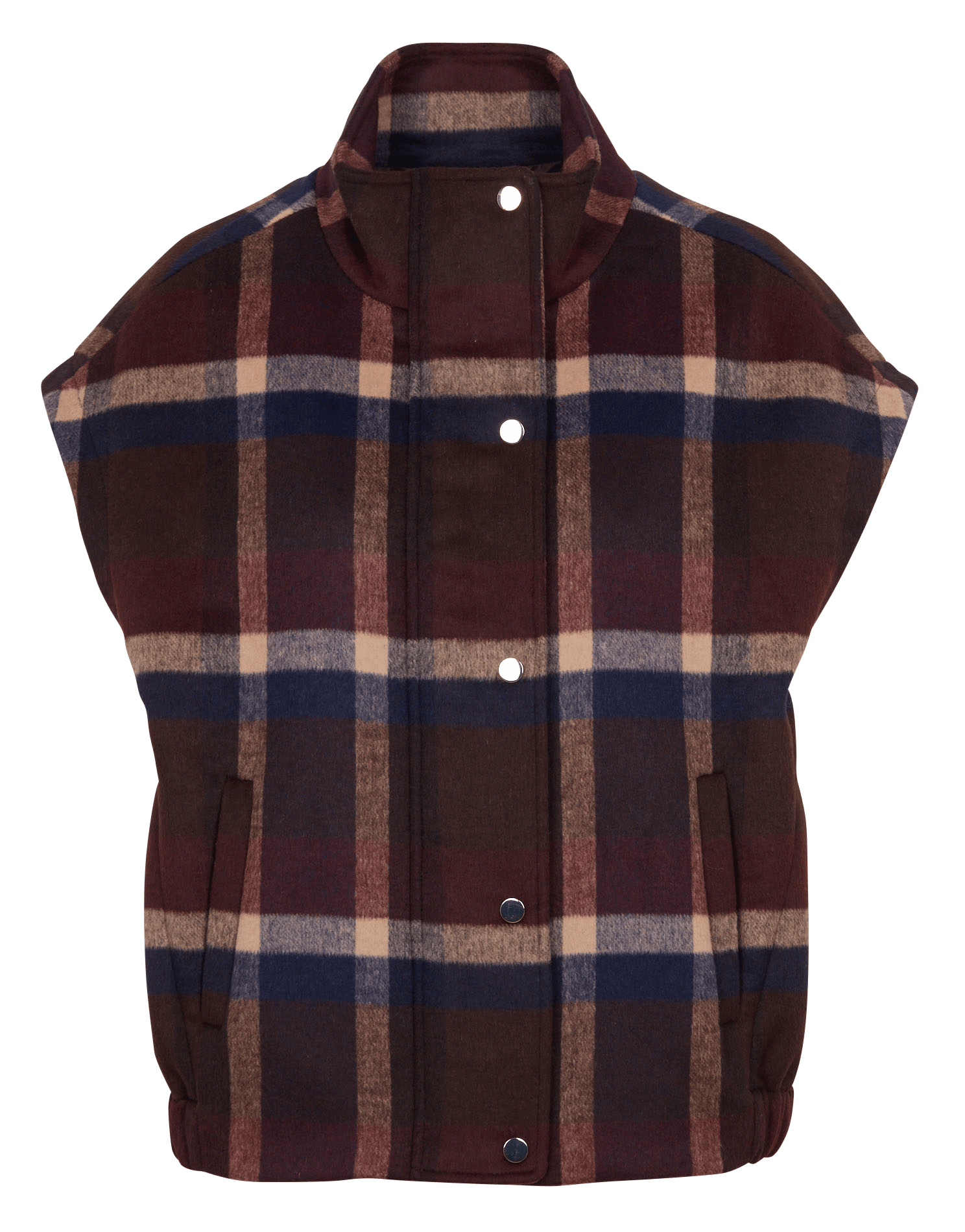 Chaqueta con cuello alto MAISON 123 Rojo