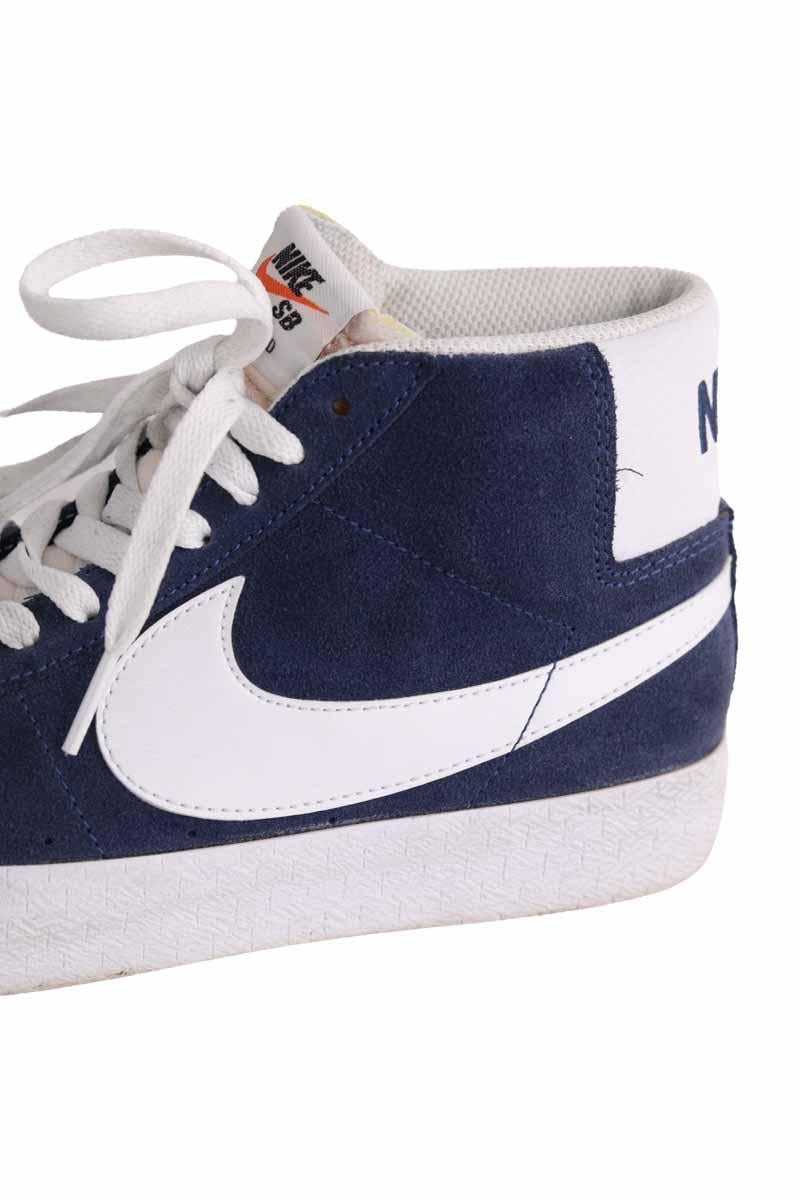 Baskets blazer NIKE - Seconde Main Bleu