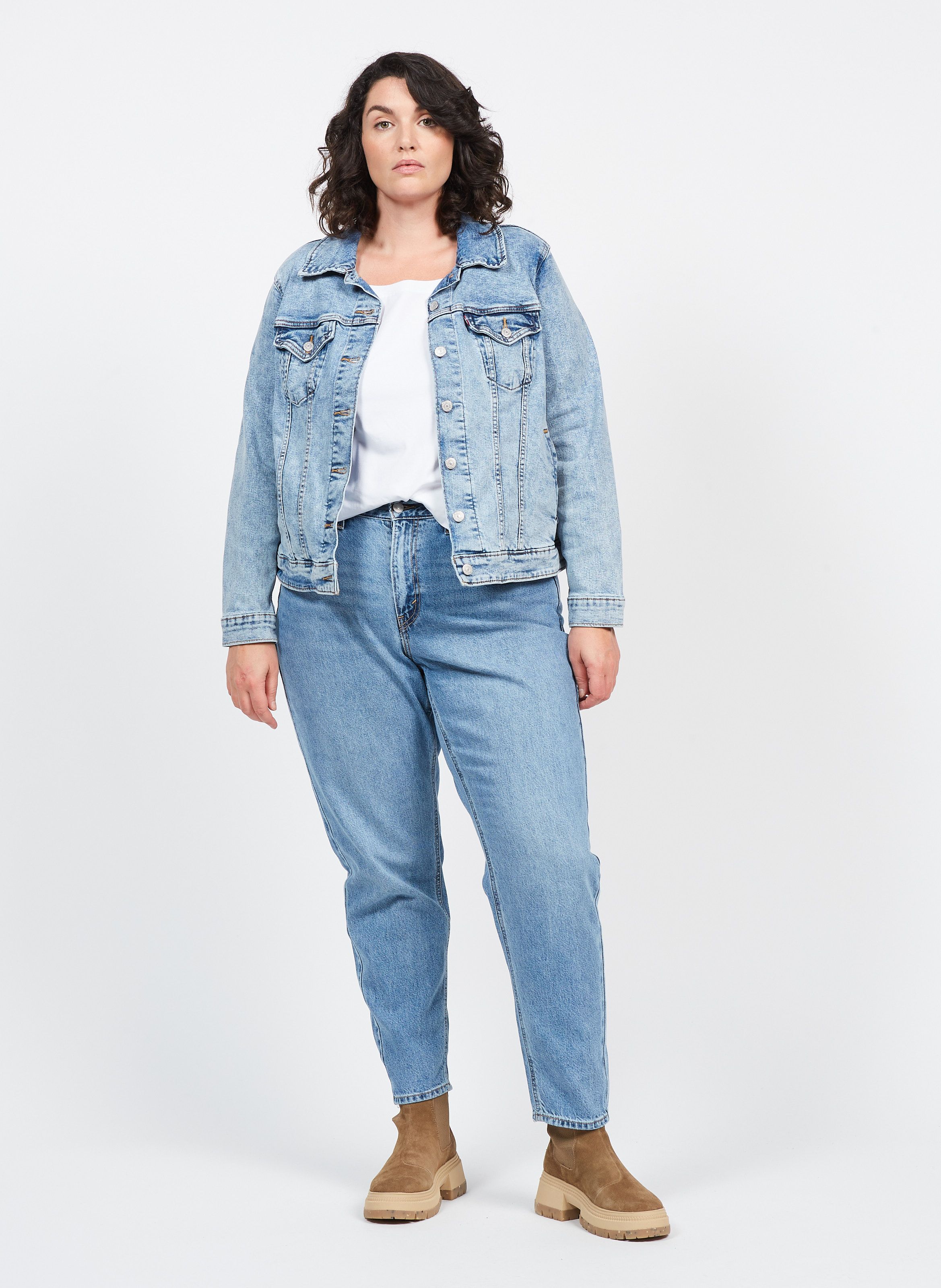 Levi's plus best sale size denim jacket