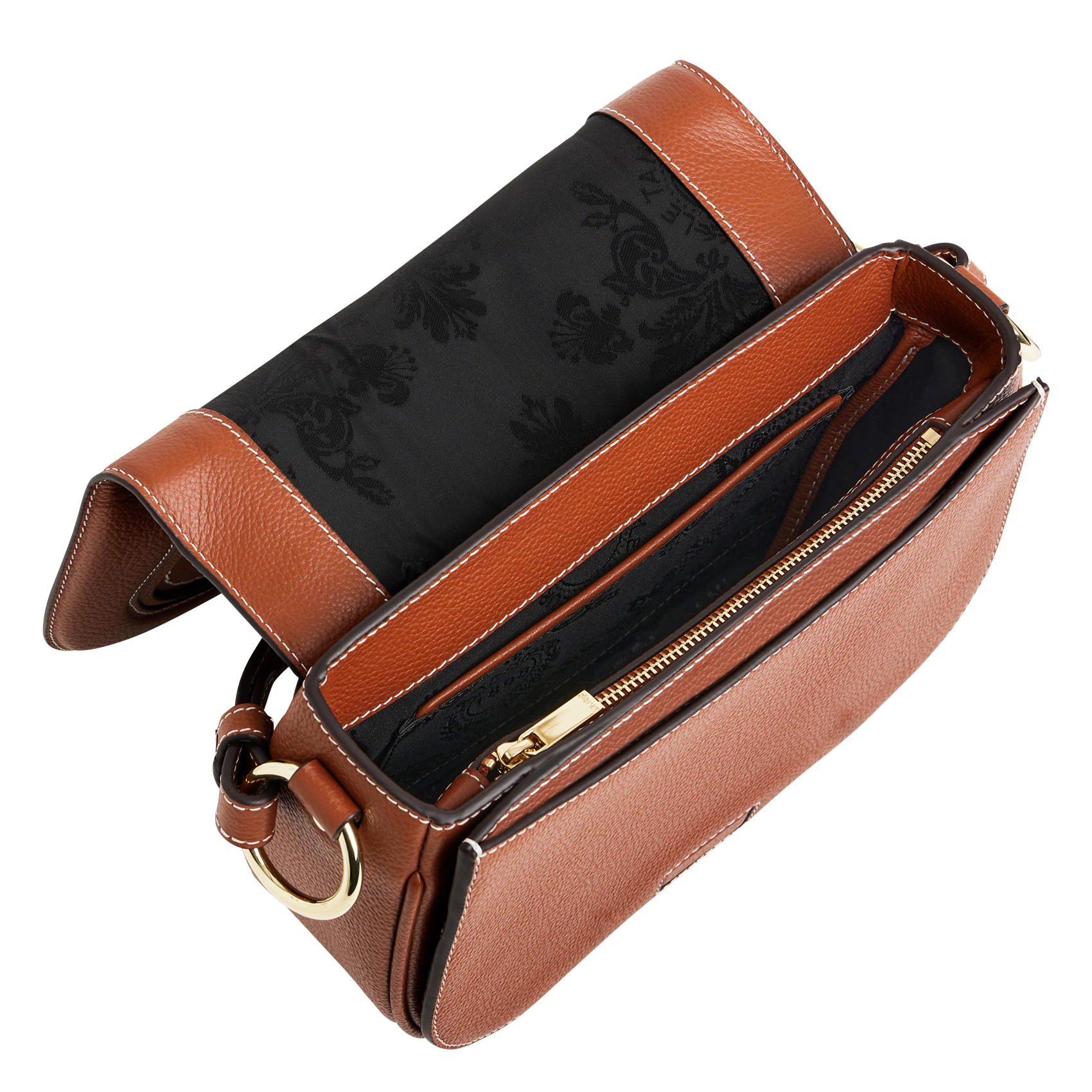 Sac épaule en cuir  LE TANNEUR Marron