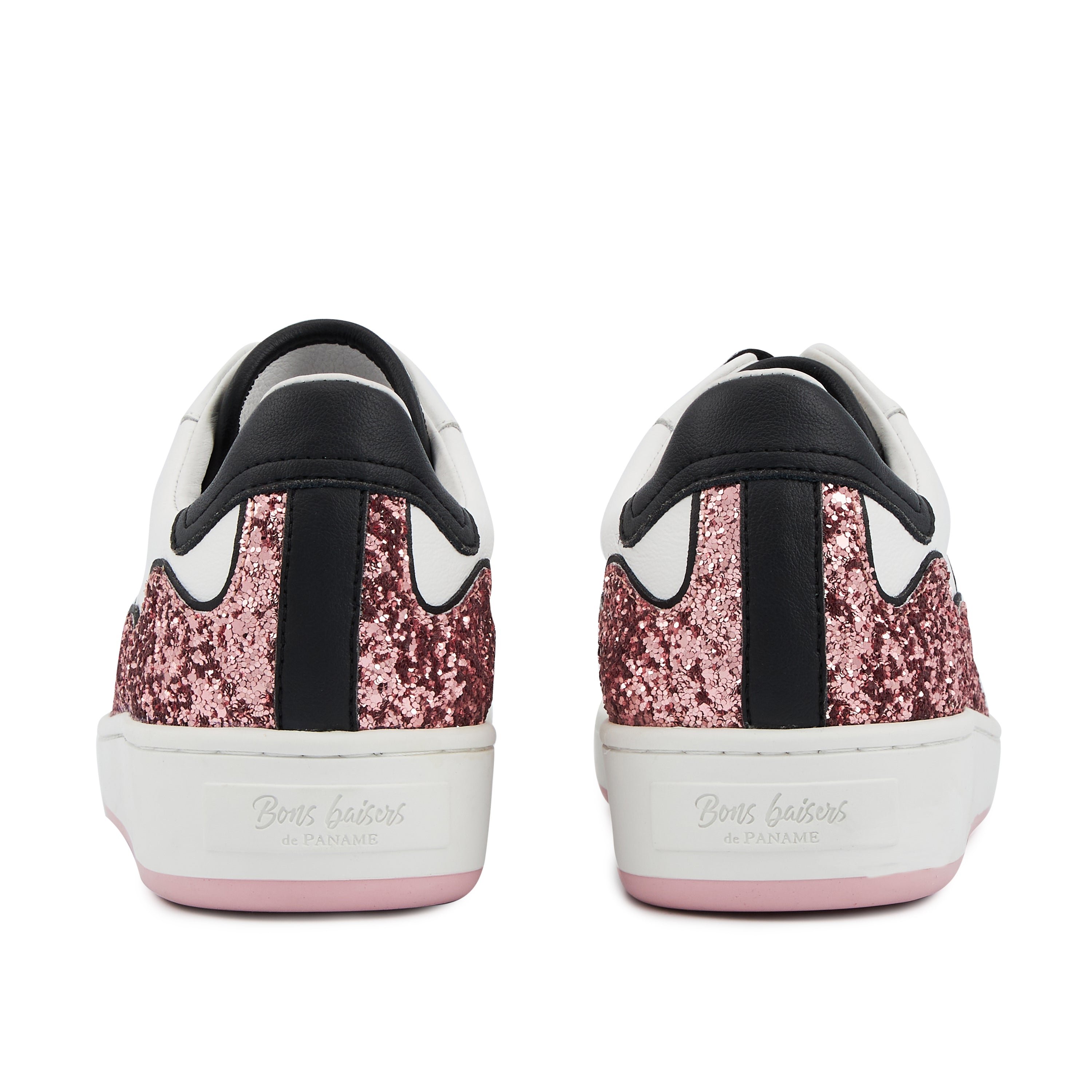 Leather sneakers BONS BAISERS PARIS White