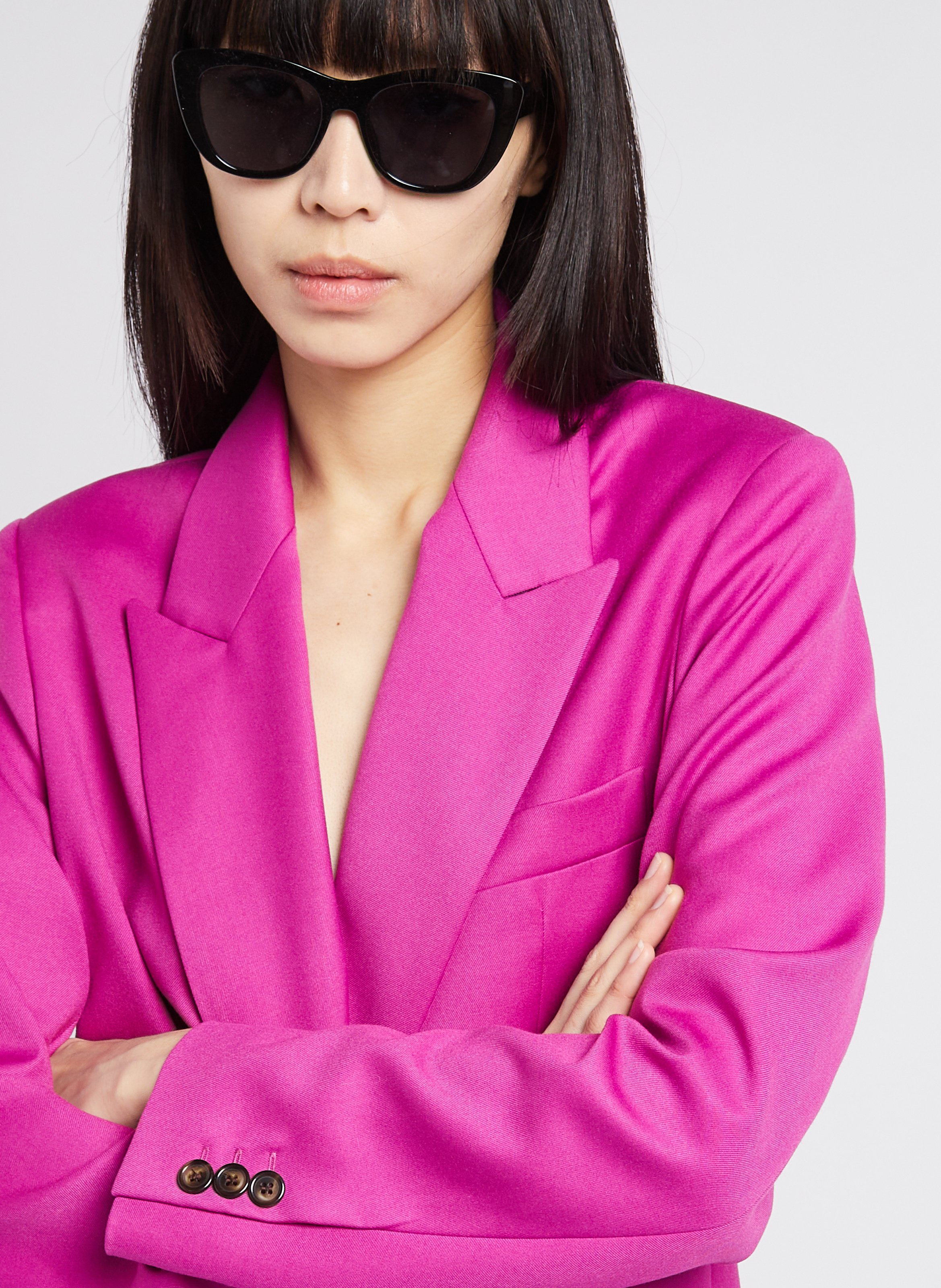 Ruimvallende blazer COLLECTORS CLUB Roze