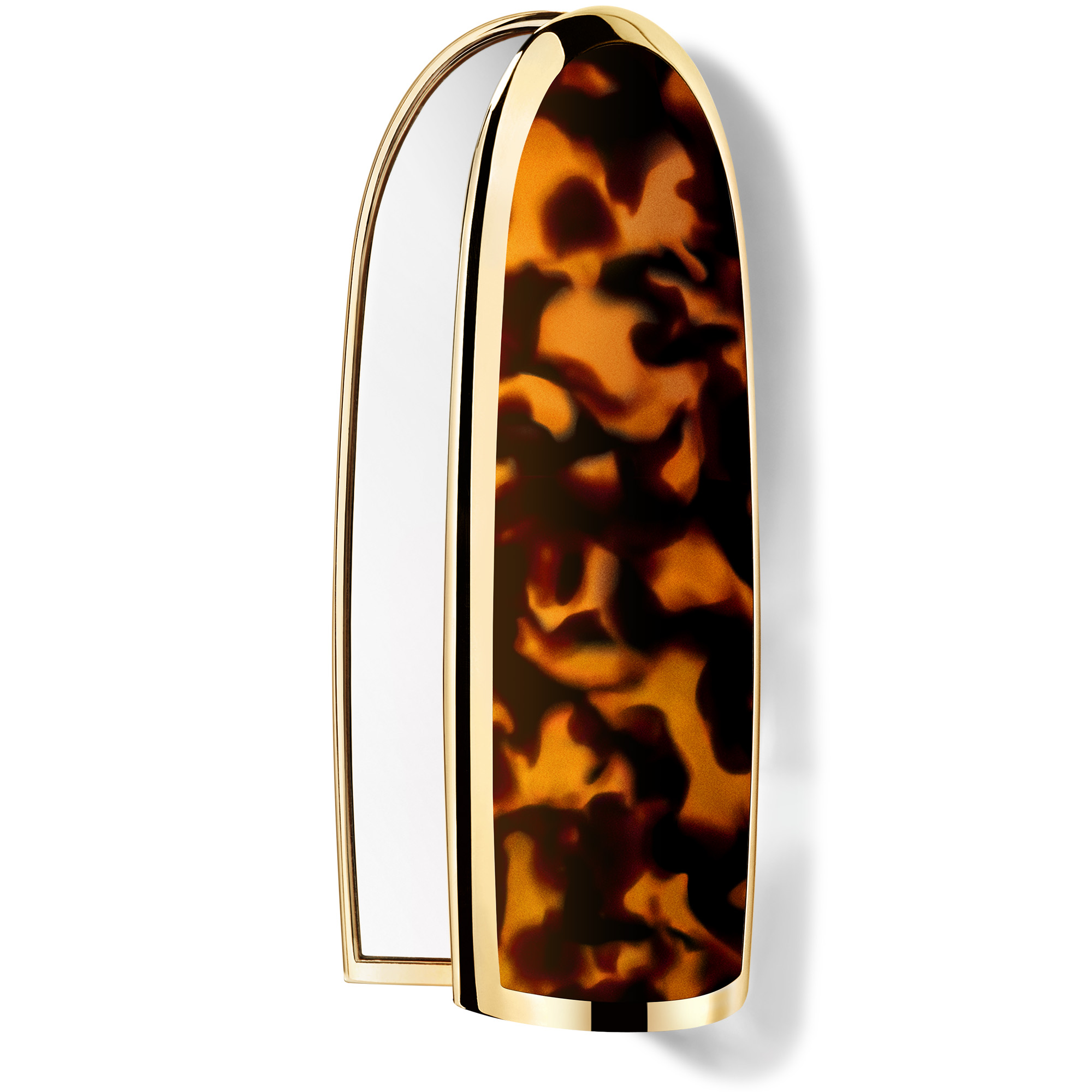ROUGE G The double mirror jewel case Customizable lipstick care GUERLAIN L'Écaille