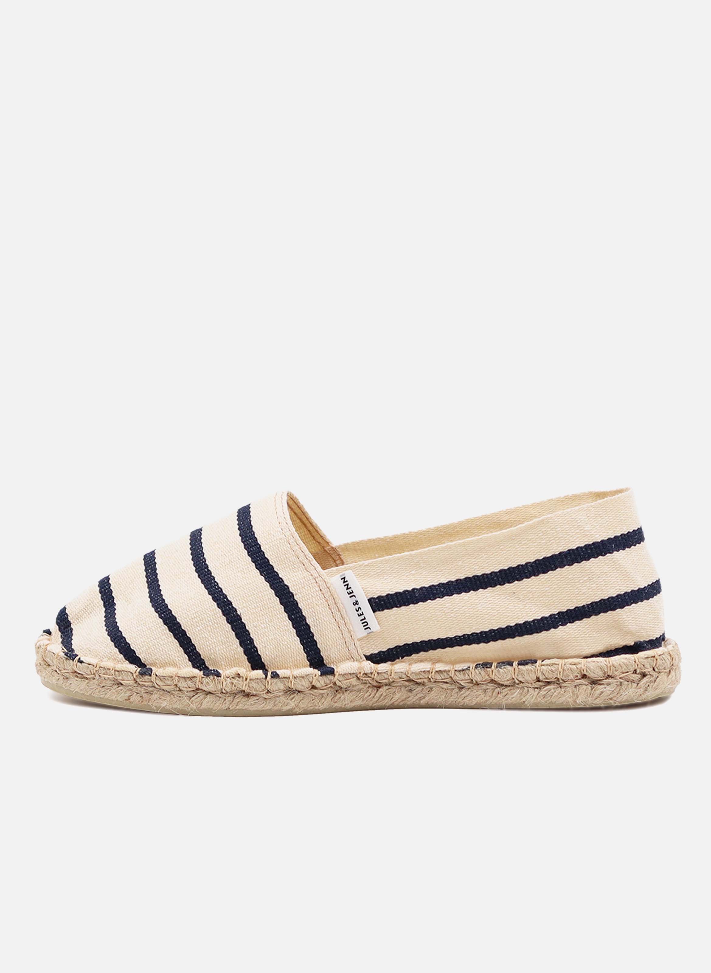 Cotton canvas espadrilles JULES & JENN White
