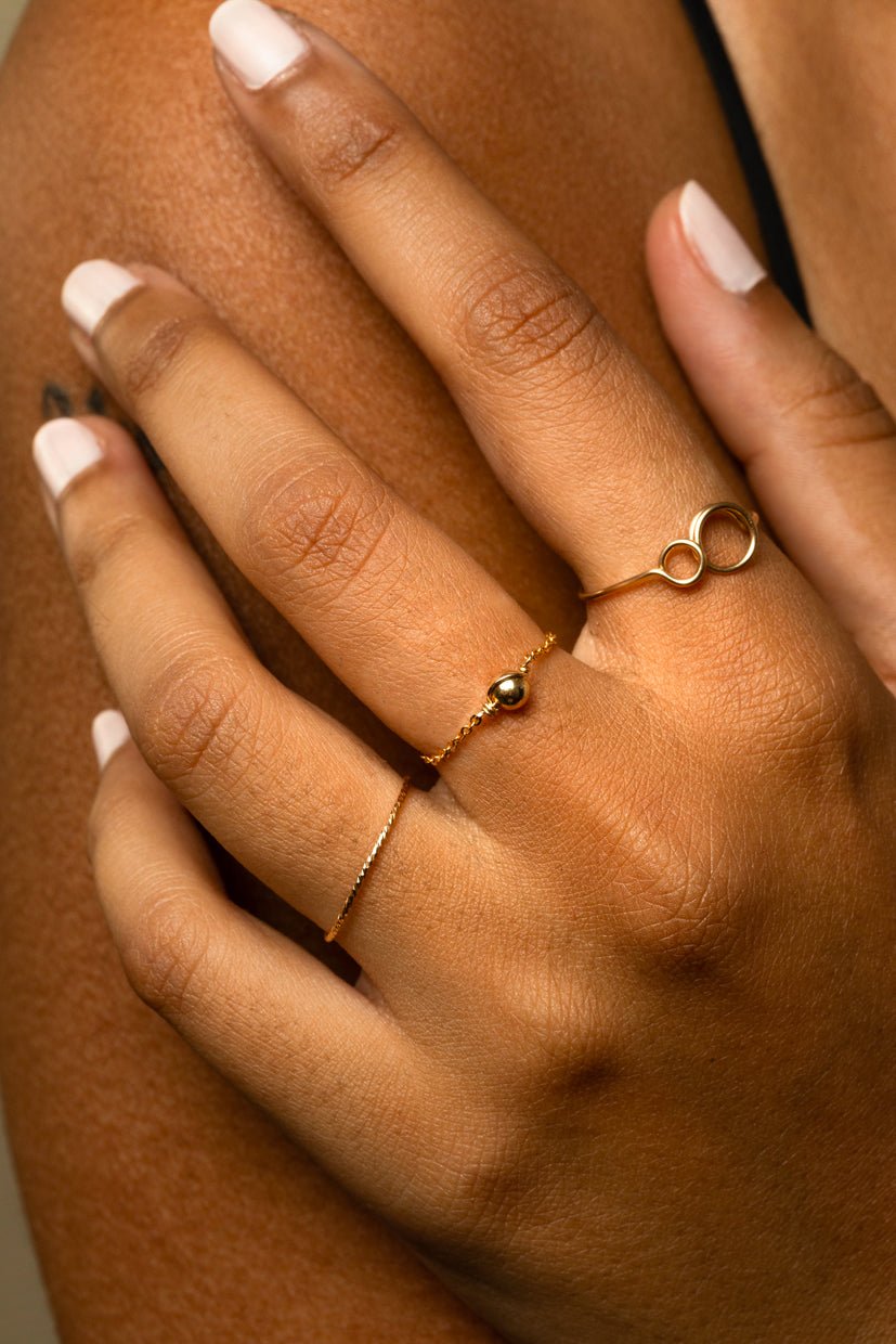 Ring - gold YAY Golden