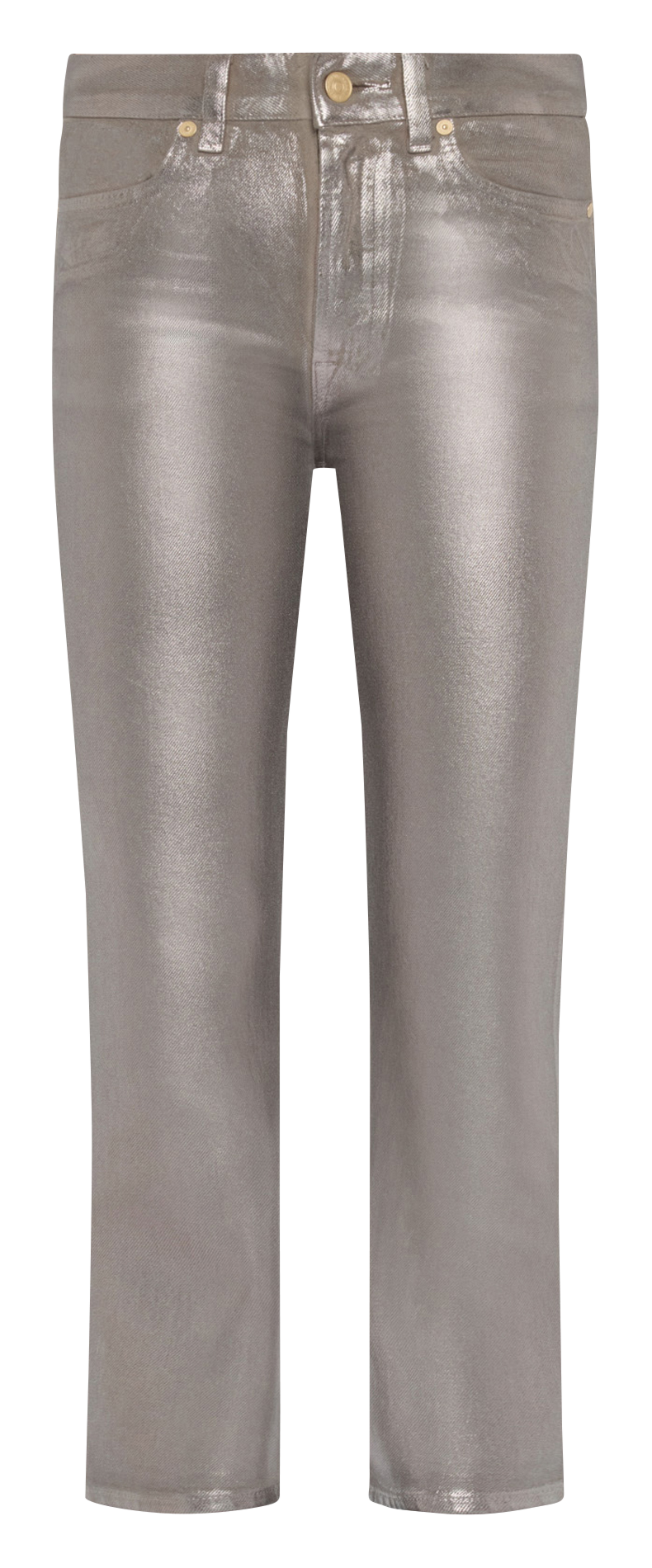 Caprihose mit hohem Bund 7 FOR ALL MANKIND Gelb