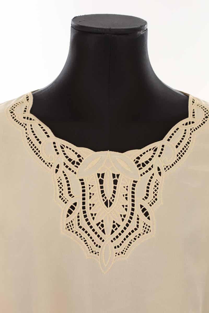 Silk blouse SEZANE - Seconde main Beige