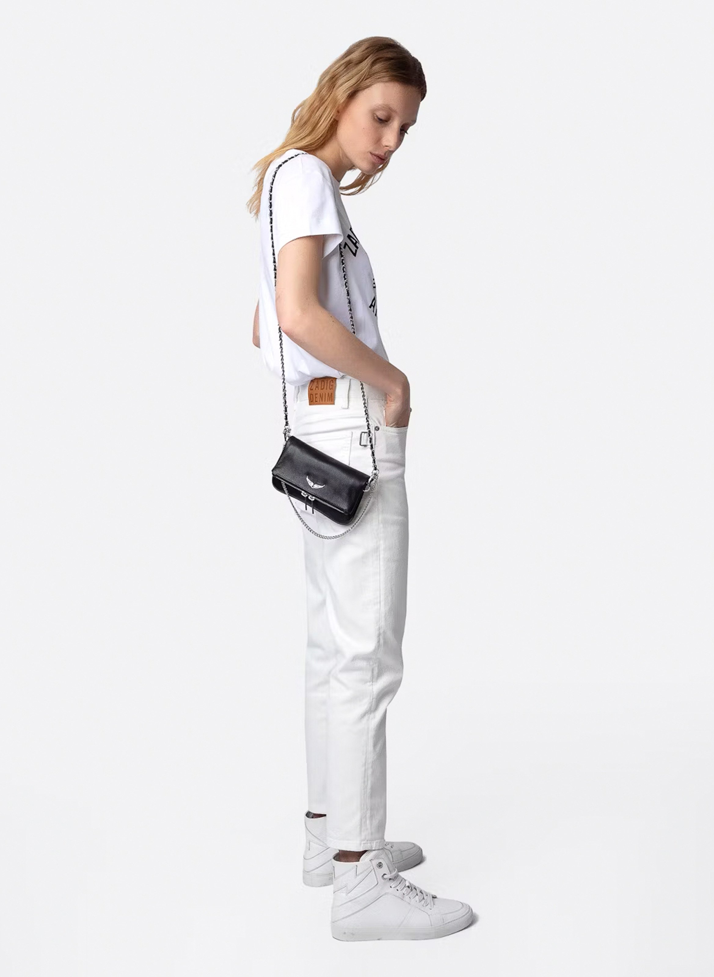 Leren crossbodytas  ZADIG&VOLTAIRE Zwart