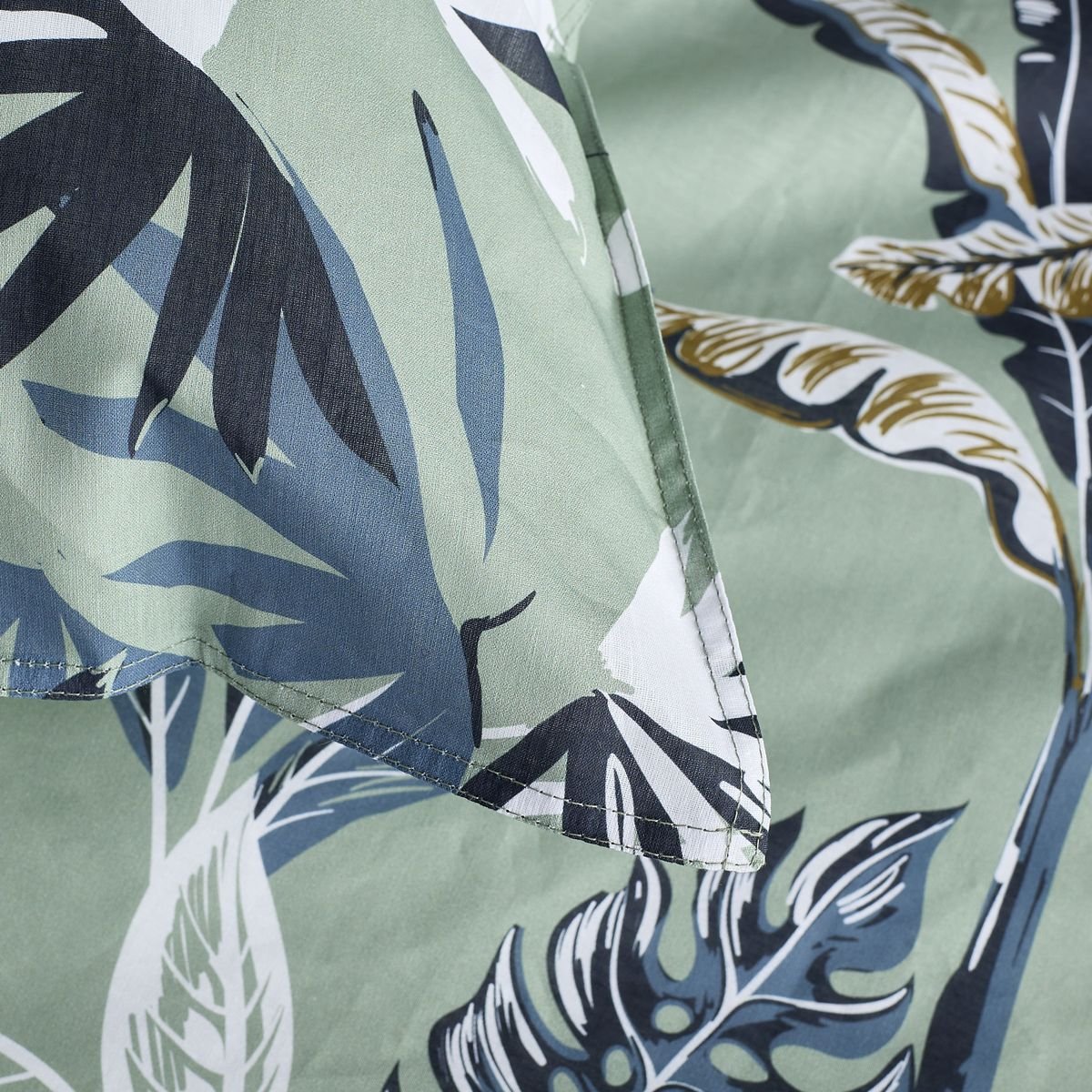 Cotton bedding set TODAY LINGE DE MAISON Green