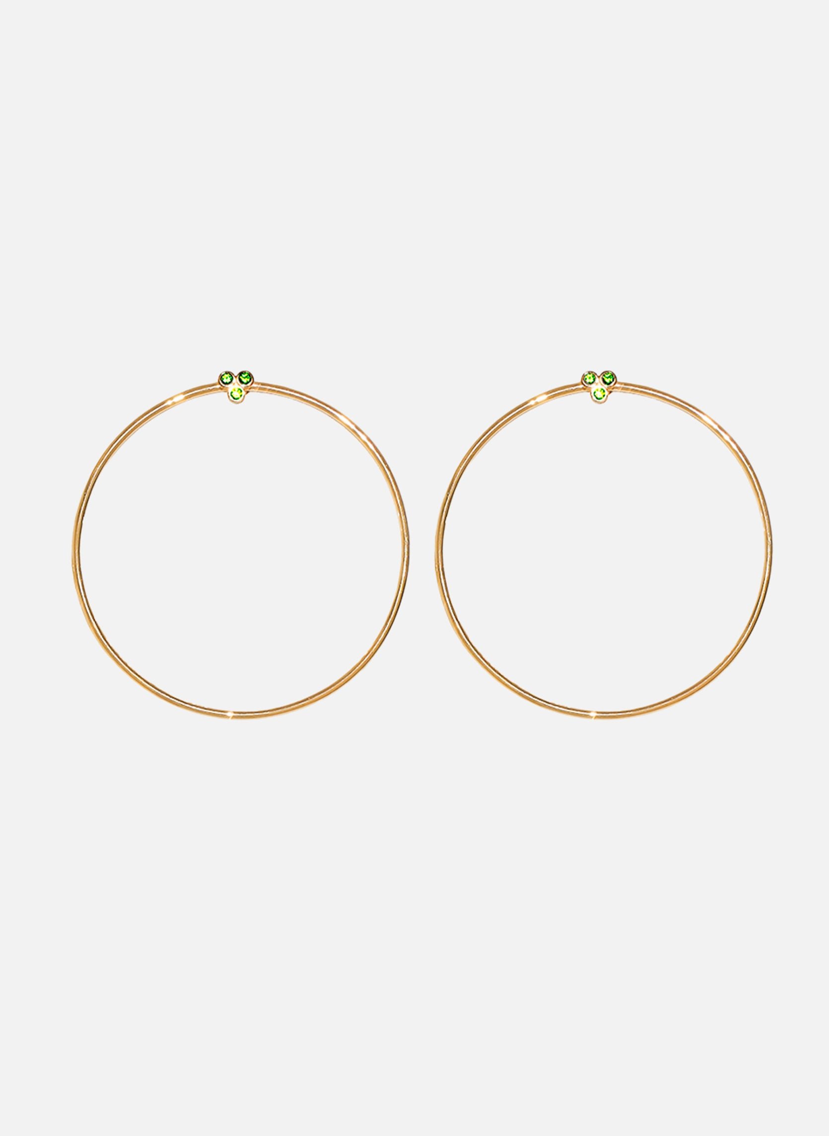 Dioné drop earrings AEC Paris Green