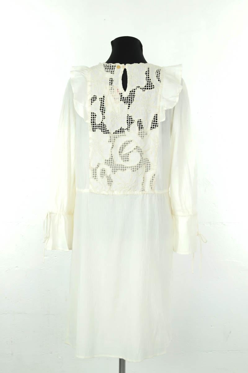 Cotton dress ANTIK BATIK - Seconde Main Beige