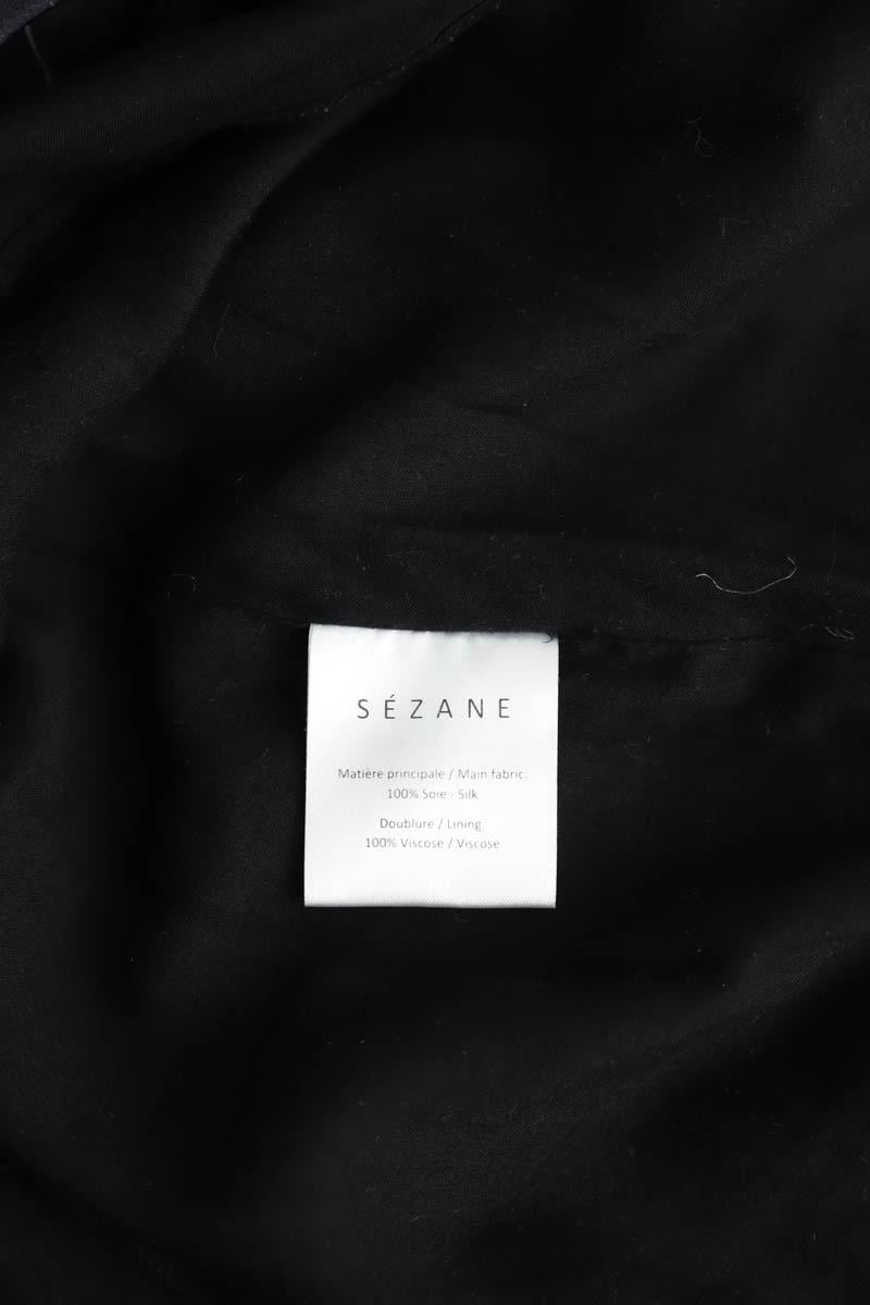 Polo shirt SEZANE - Seconde main Black