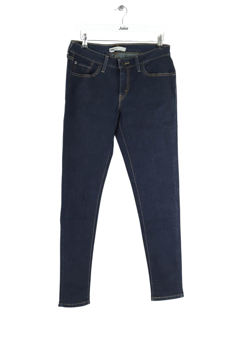 Cotton skinny jeans LEVI'S - Seconde main Blue
