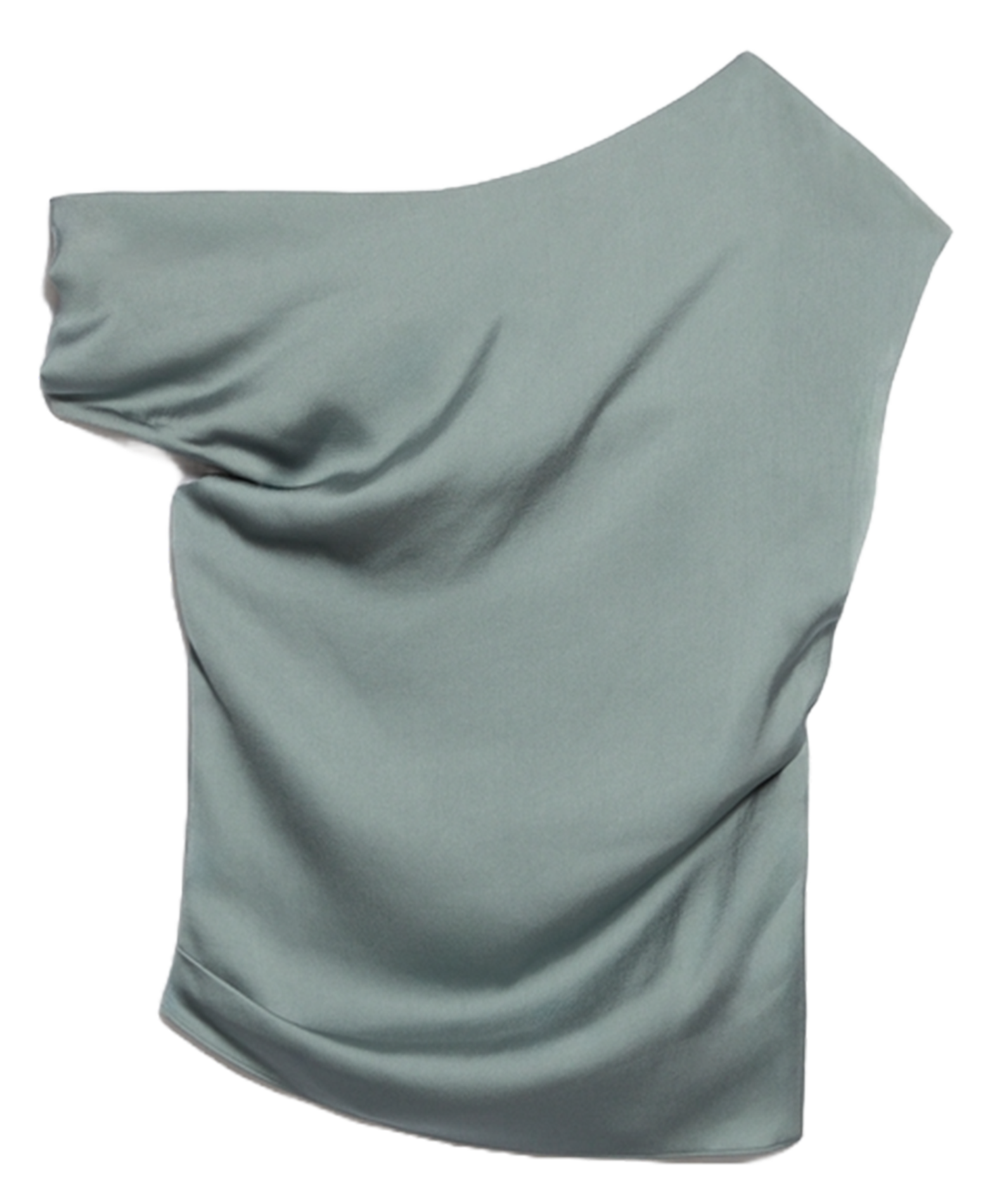 Top with asymmetric neckline VANESSA BRUNO Grey