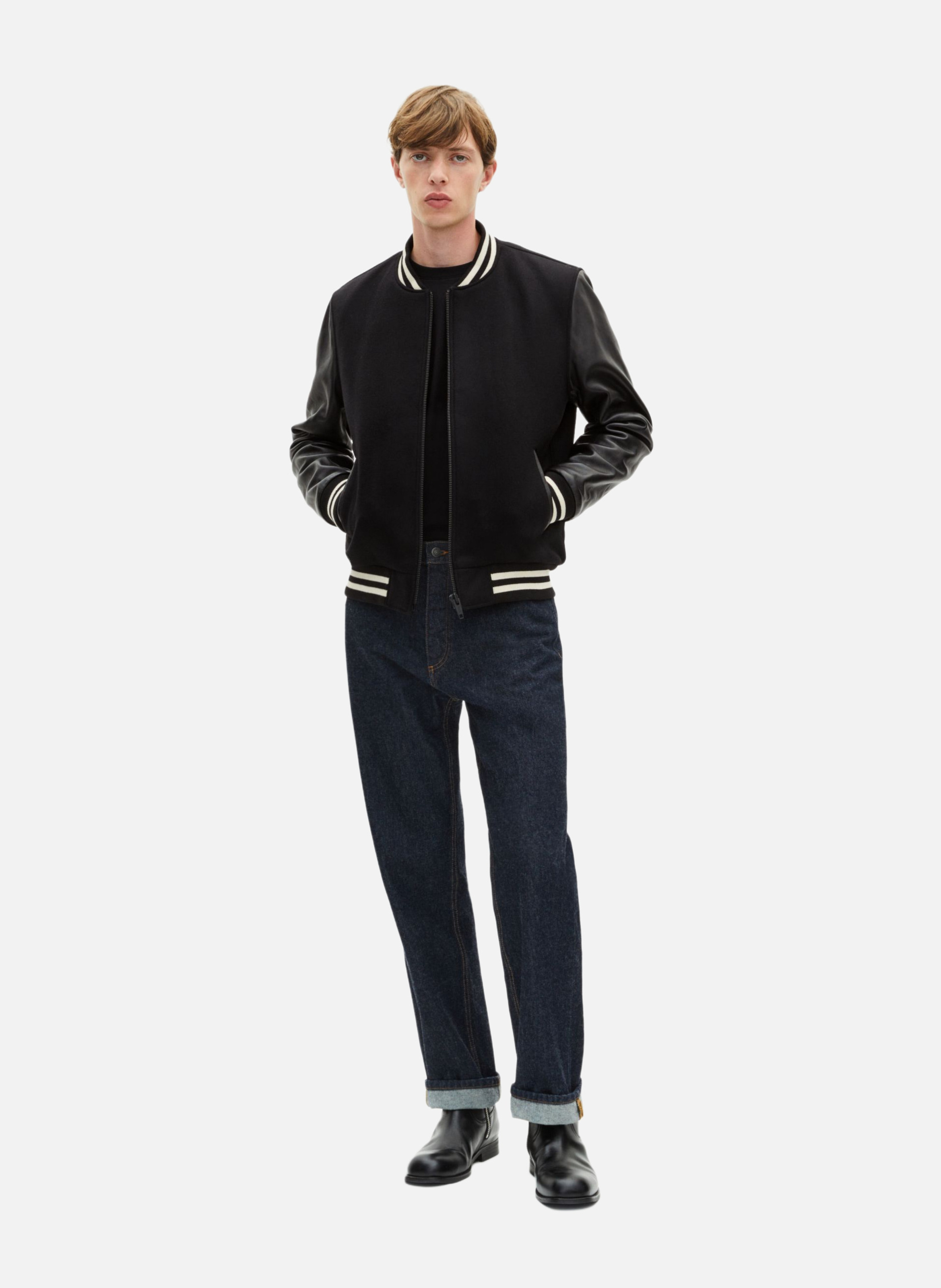 Varsity jacket THE KOOPLES Black