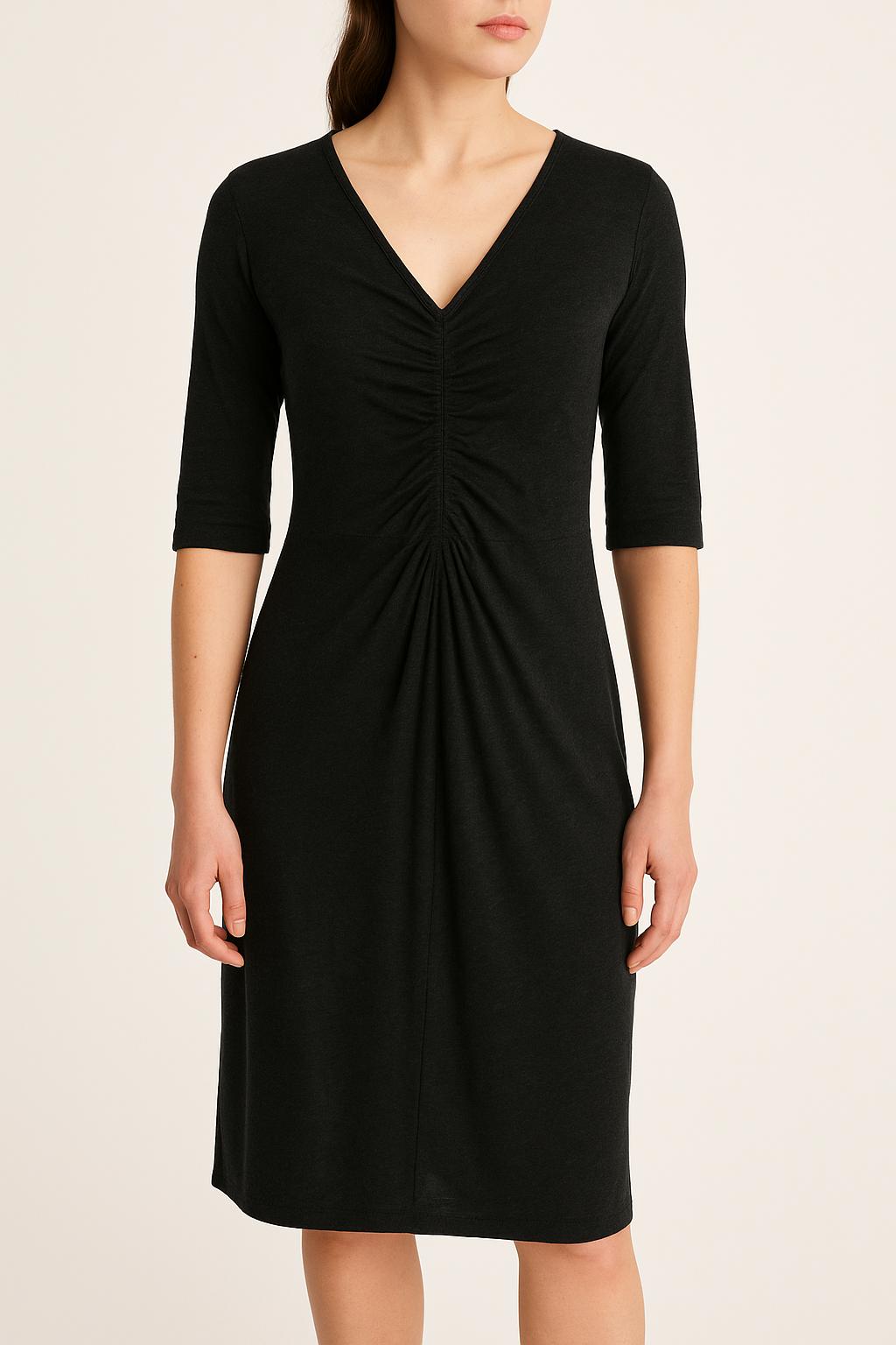 Short & Midi Dress TARA JARMON - Seconde Main Black