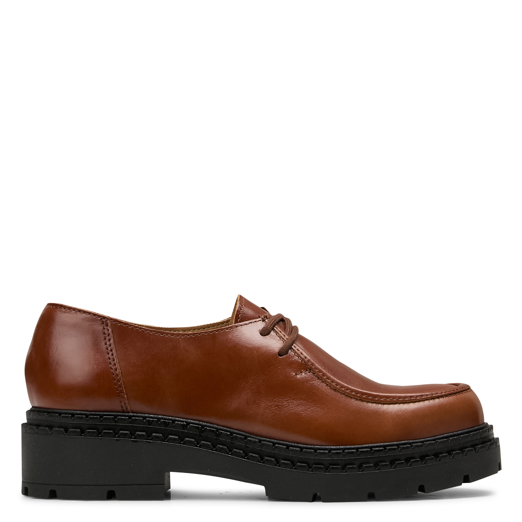 Leather ankle boots LA FEE MARABOUTEE Brown