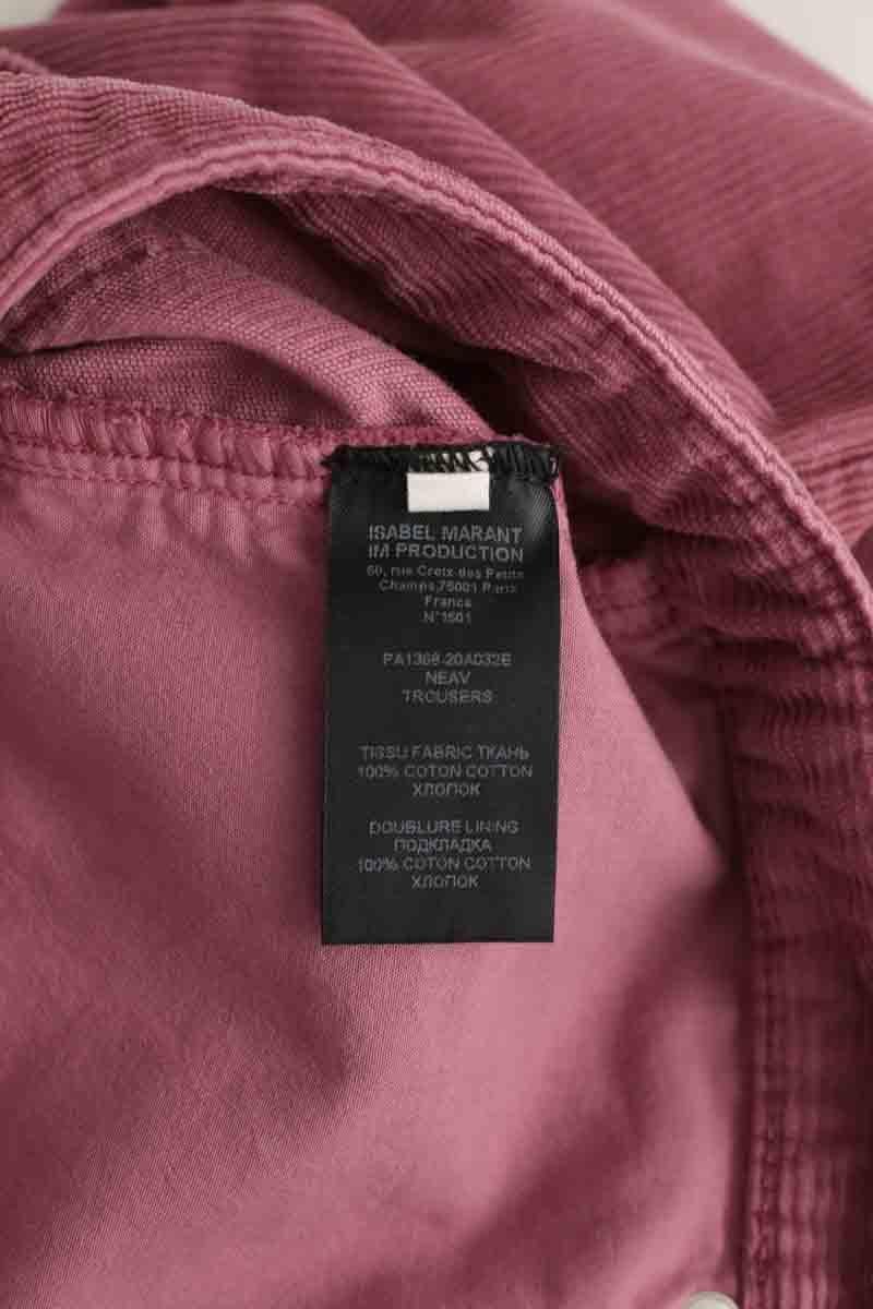 - Straight-leg jeans
- 5 pockets
- Straight cut
- Faded effect ISABEL MARANT ÉTOILE - SECONDE MAIN Pink