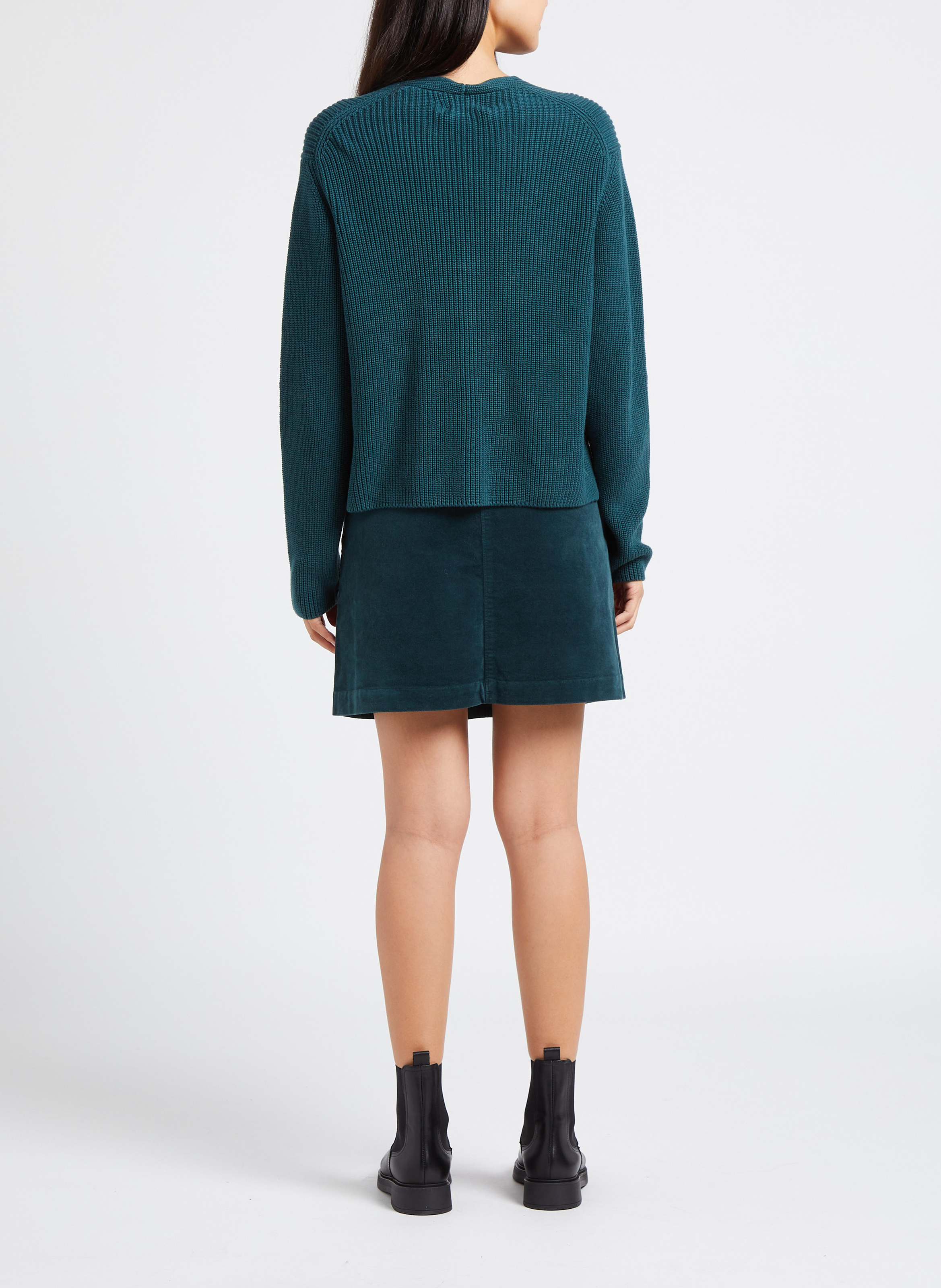 Leather ankle boots JONAK Black