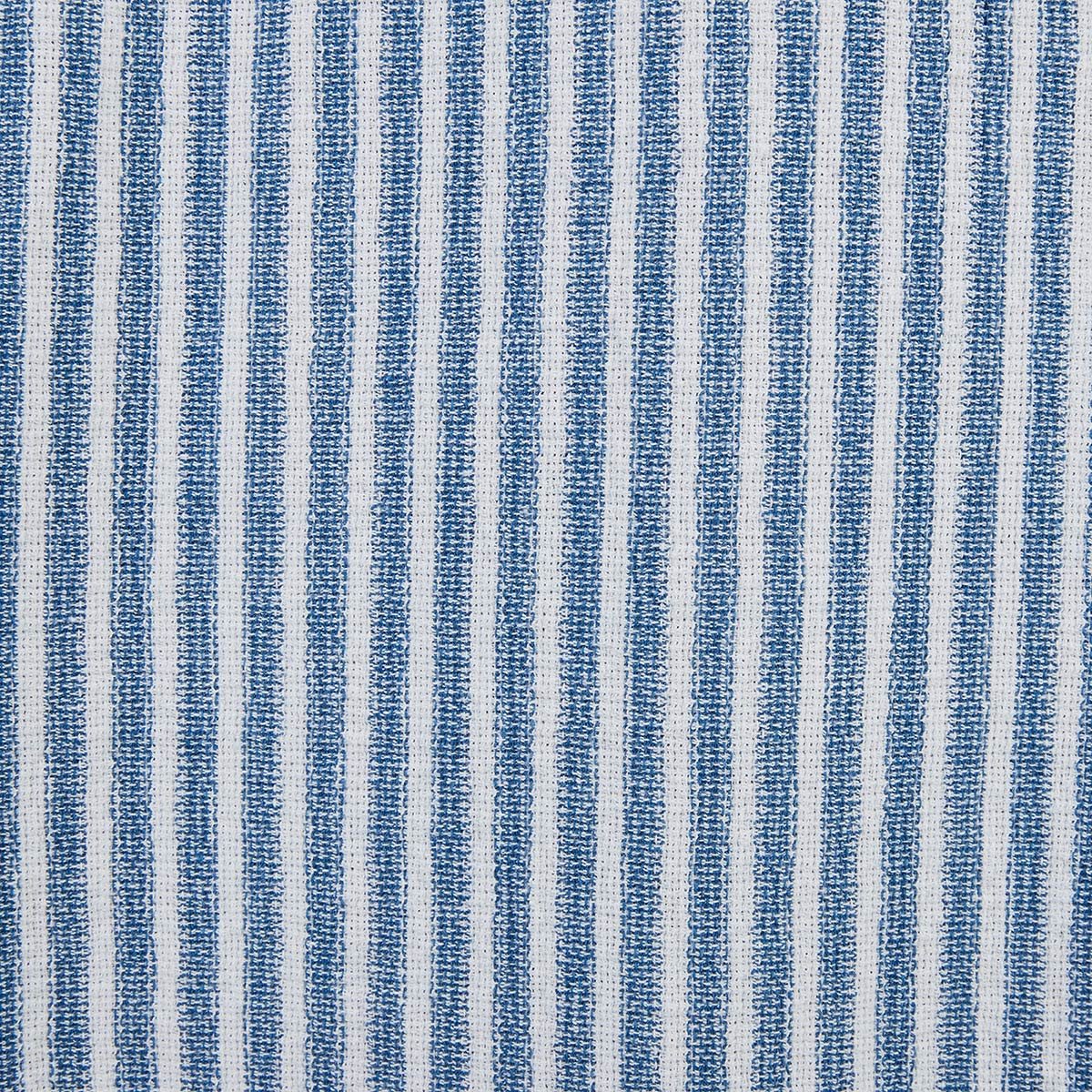 Long-sleeve shirt with woven cotton stripes SERGE BLANCO Blue