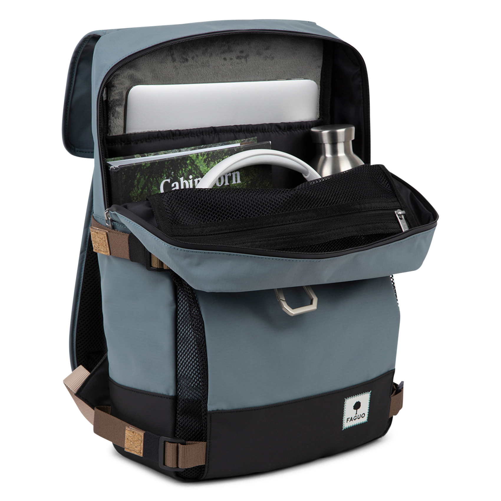 Compact backpack FAGUO Blue