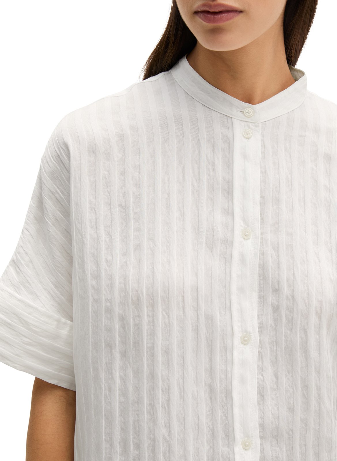 Camisa con cuello mao MARC O'POLO Multicolor