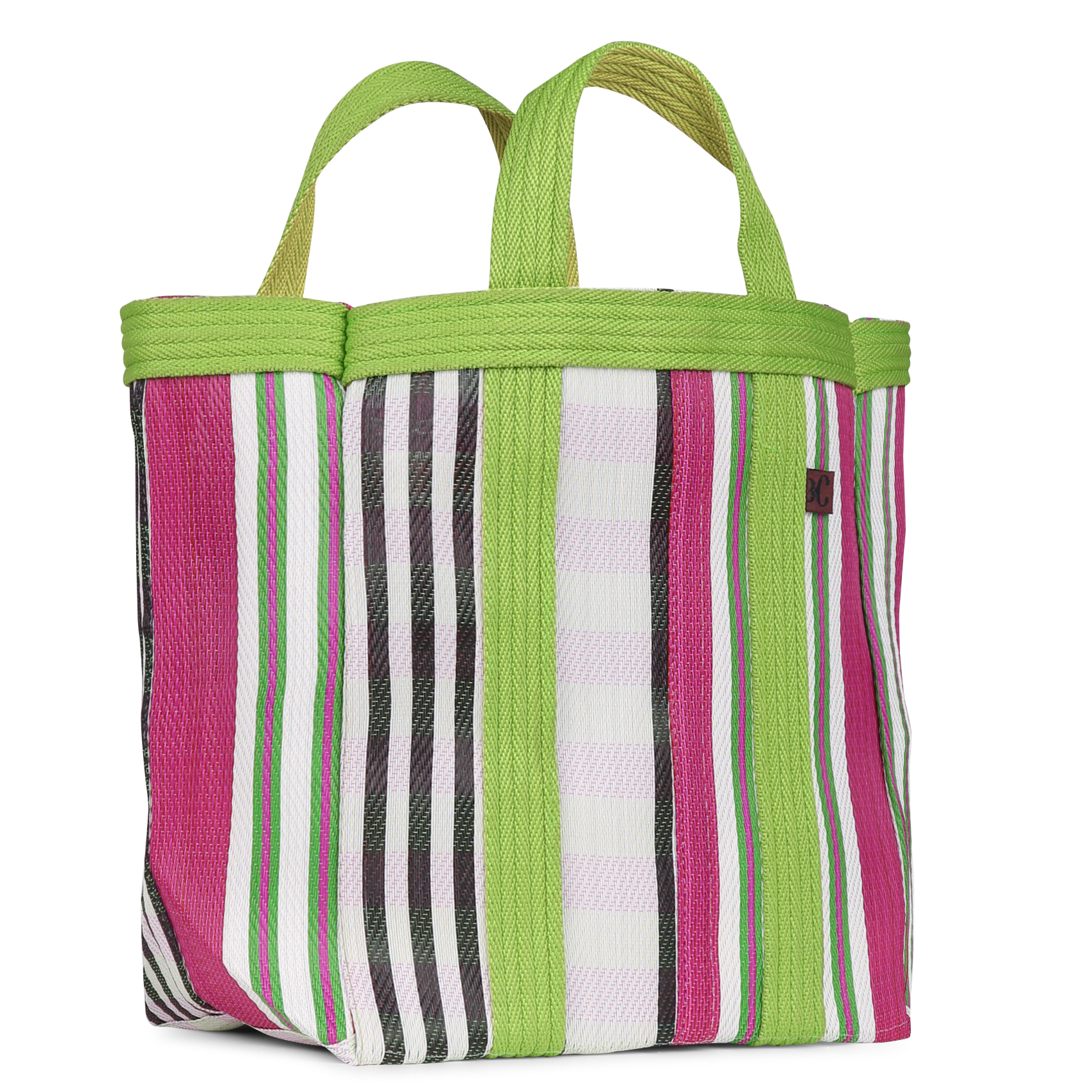 Sac shopping multicolores BABACHIC BAGS Rose