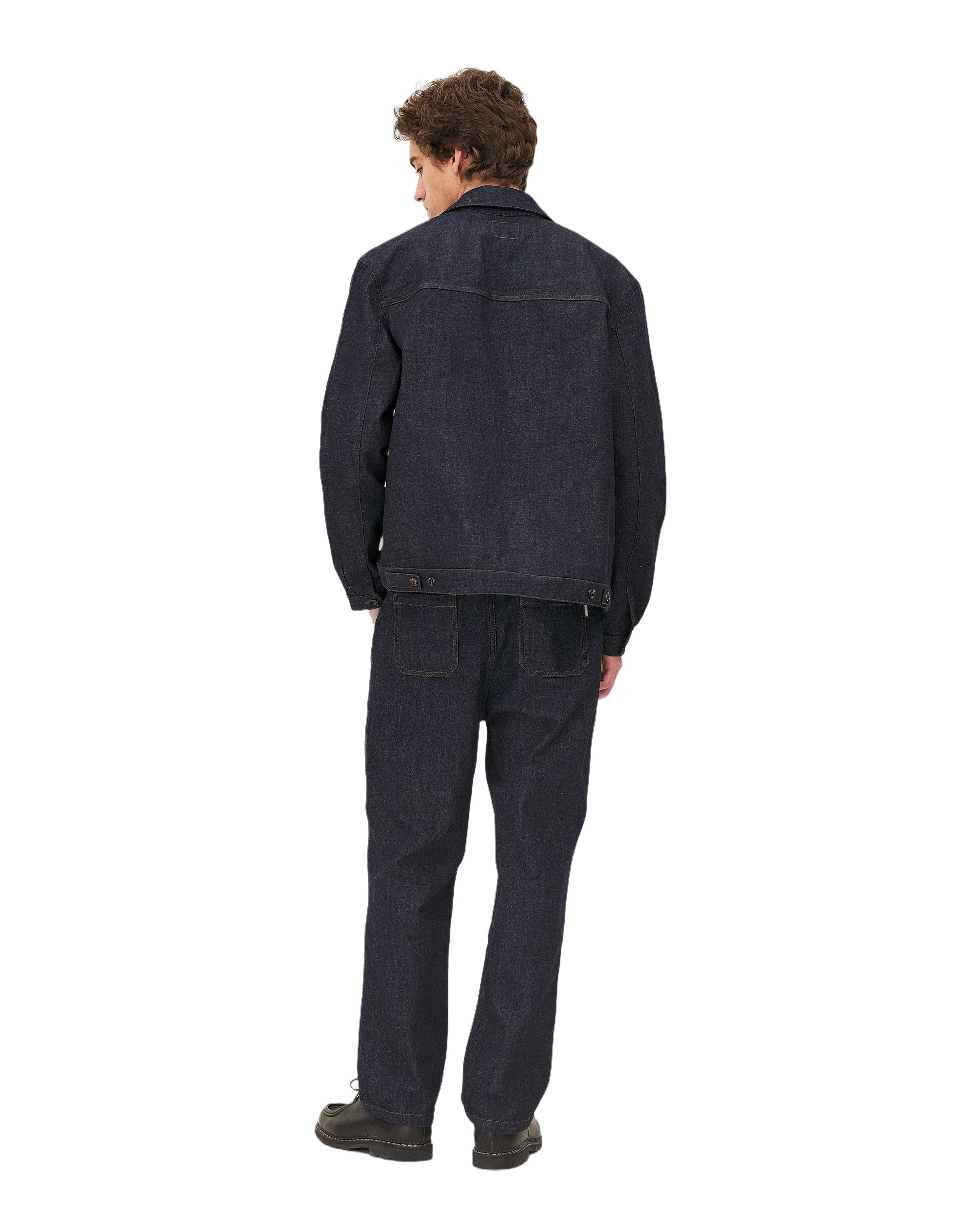 Workwear boxy jacket in Arizona Indigo Noyoco Purple