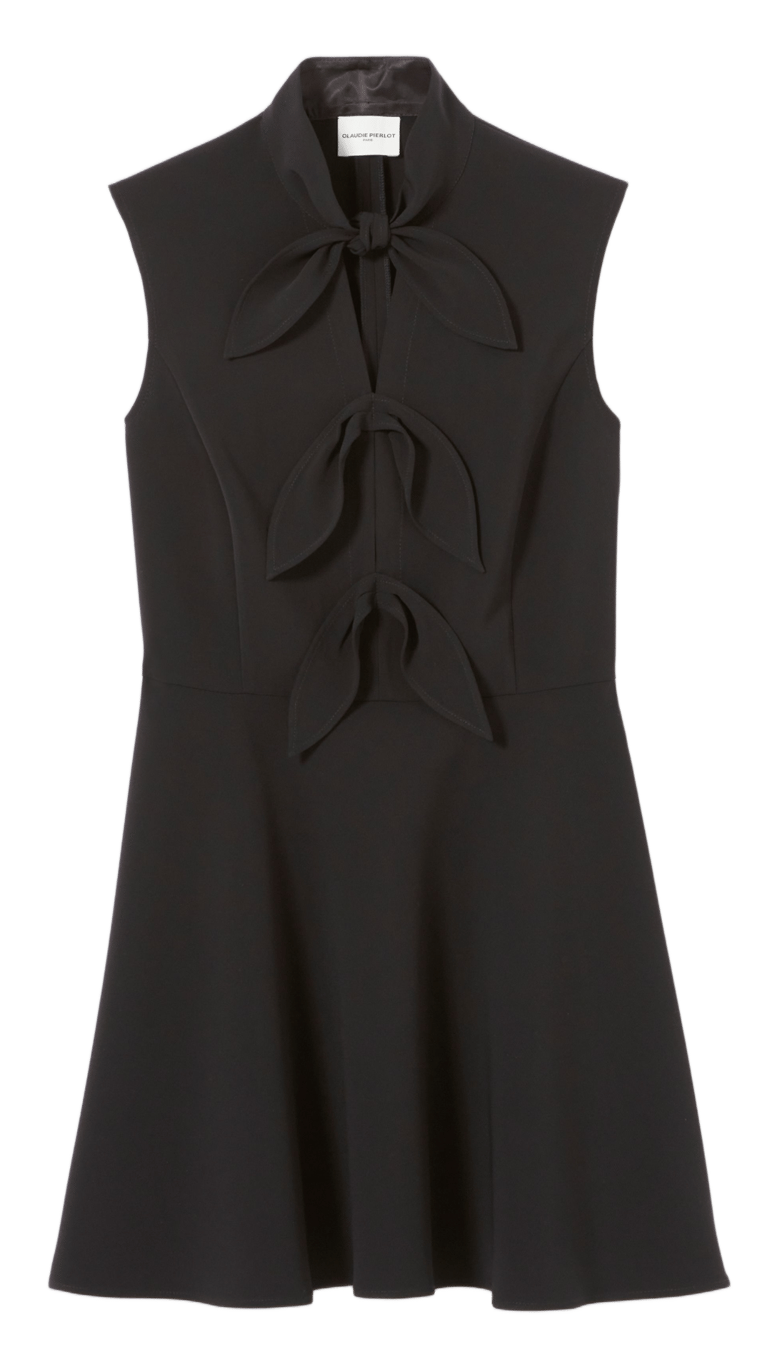 Robe courte évasée CLAUDIE PIERLOT Noir