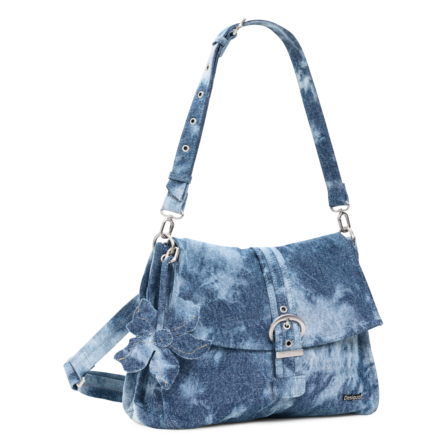 Sac à dos en denim DESIGUAL Bleu