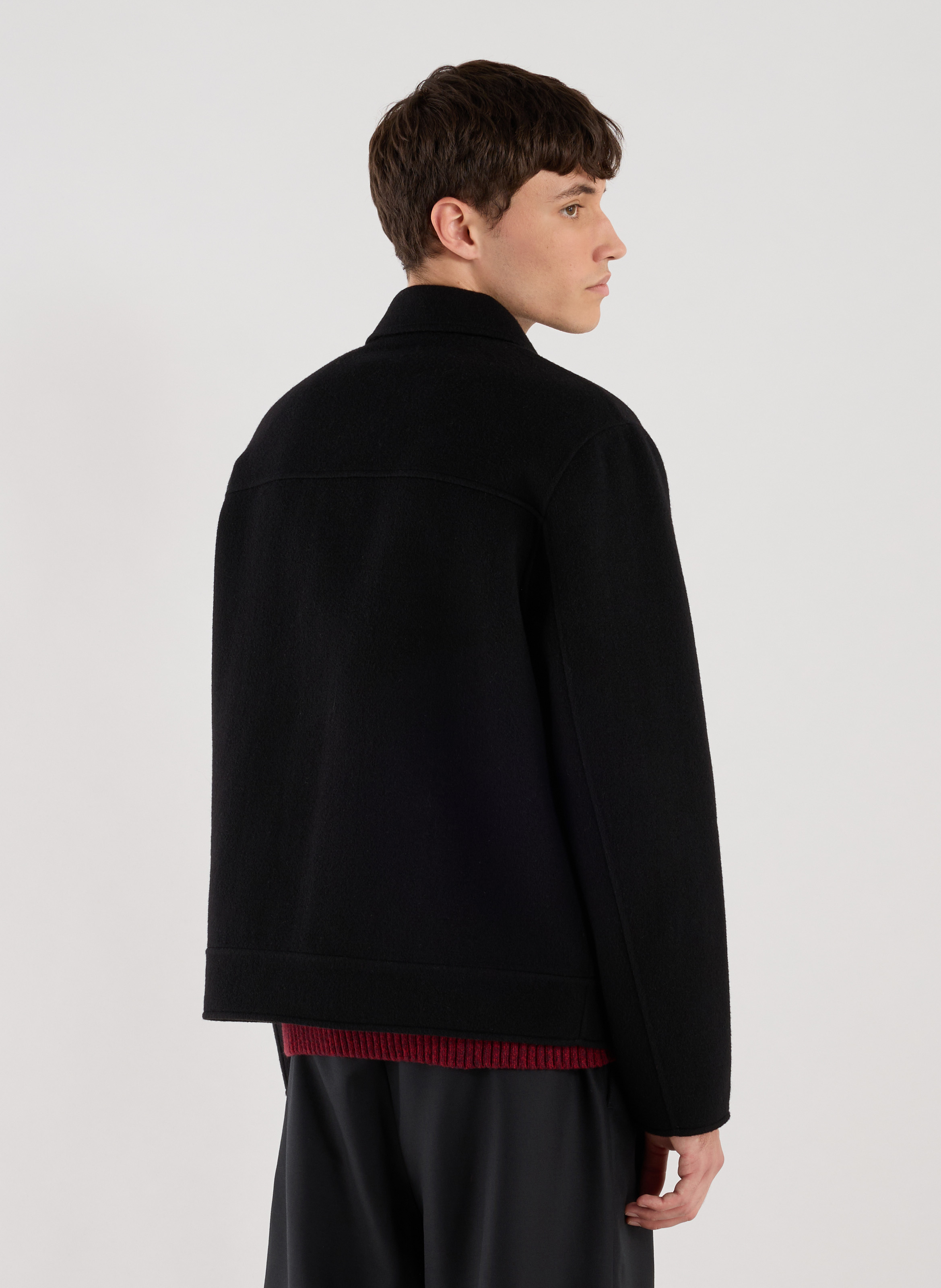 Wool Emy Jacket SAISON 1865 Black