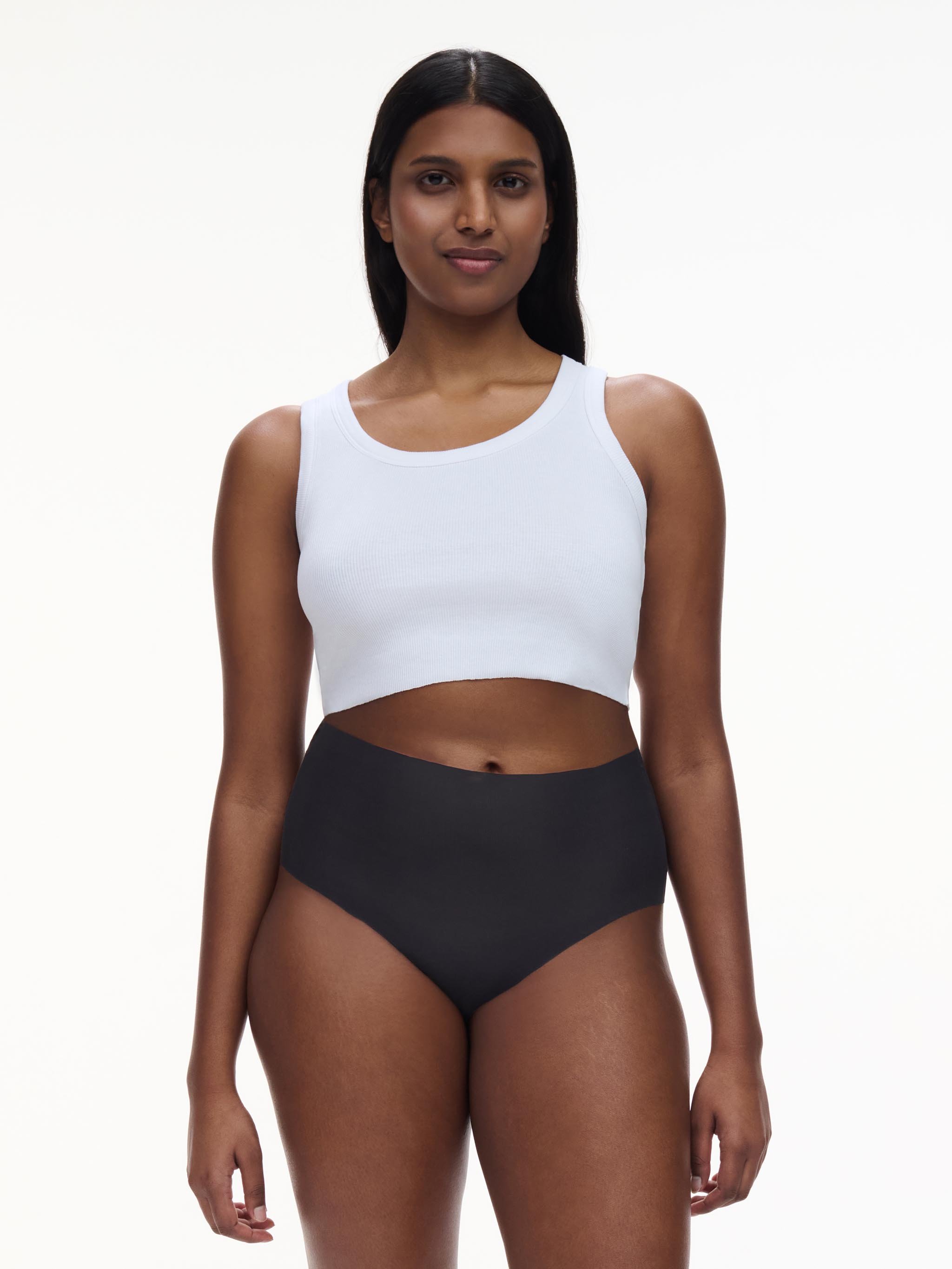 High-waisted panties CHANTELLE PULP Black