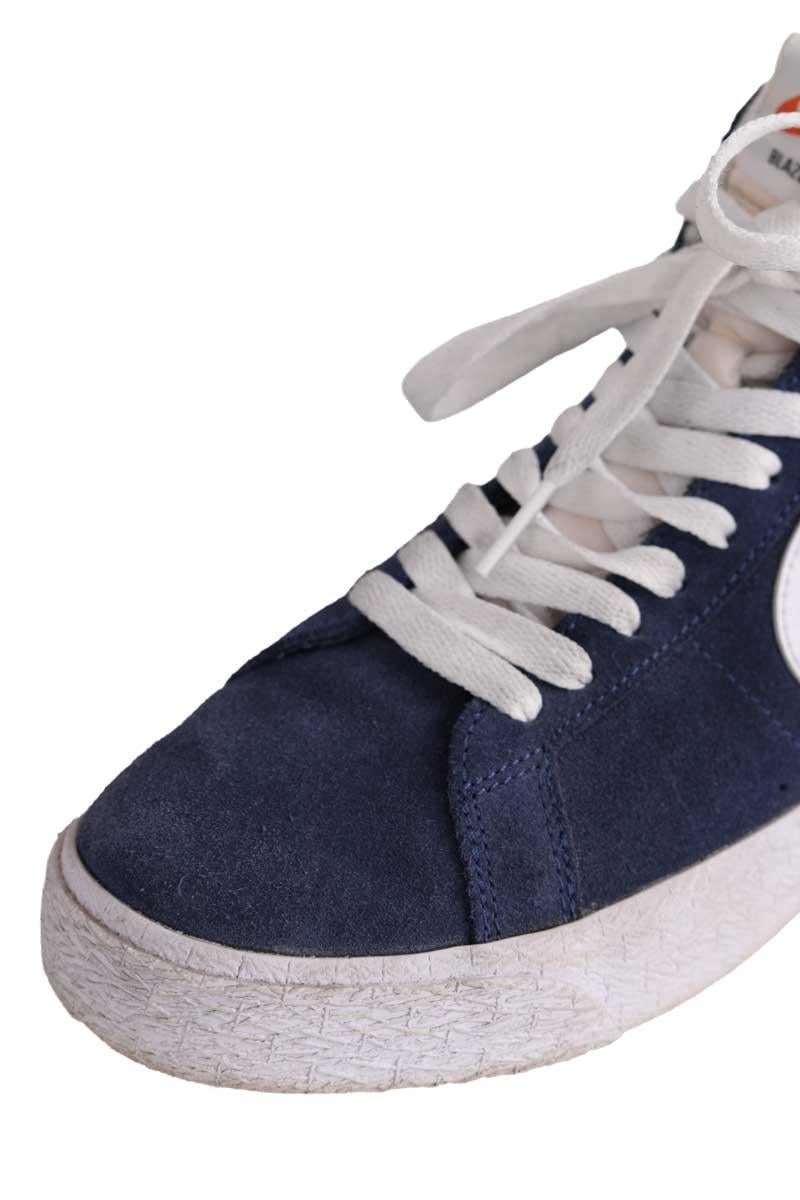 Baskets blazer NIKE - Seconde Main Bleu