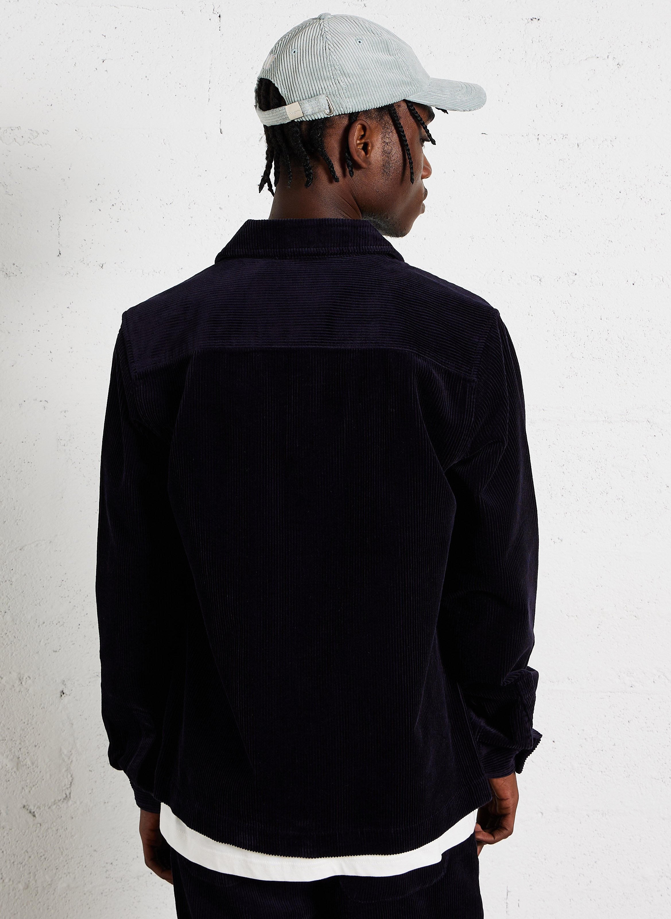 Surchemise col classique en coton LES DEUX Bleu