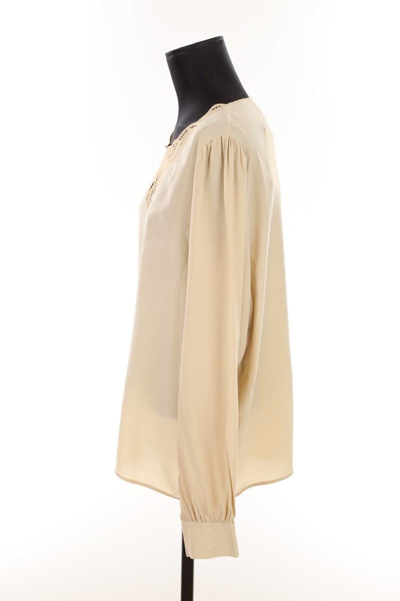 Silk blouse SEZANE - Seconde main Beige