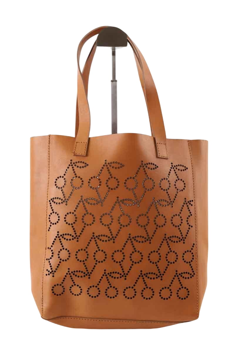 Leather clutch bag BONPOINT - Seconde Main Brown