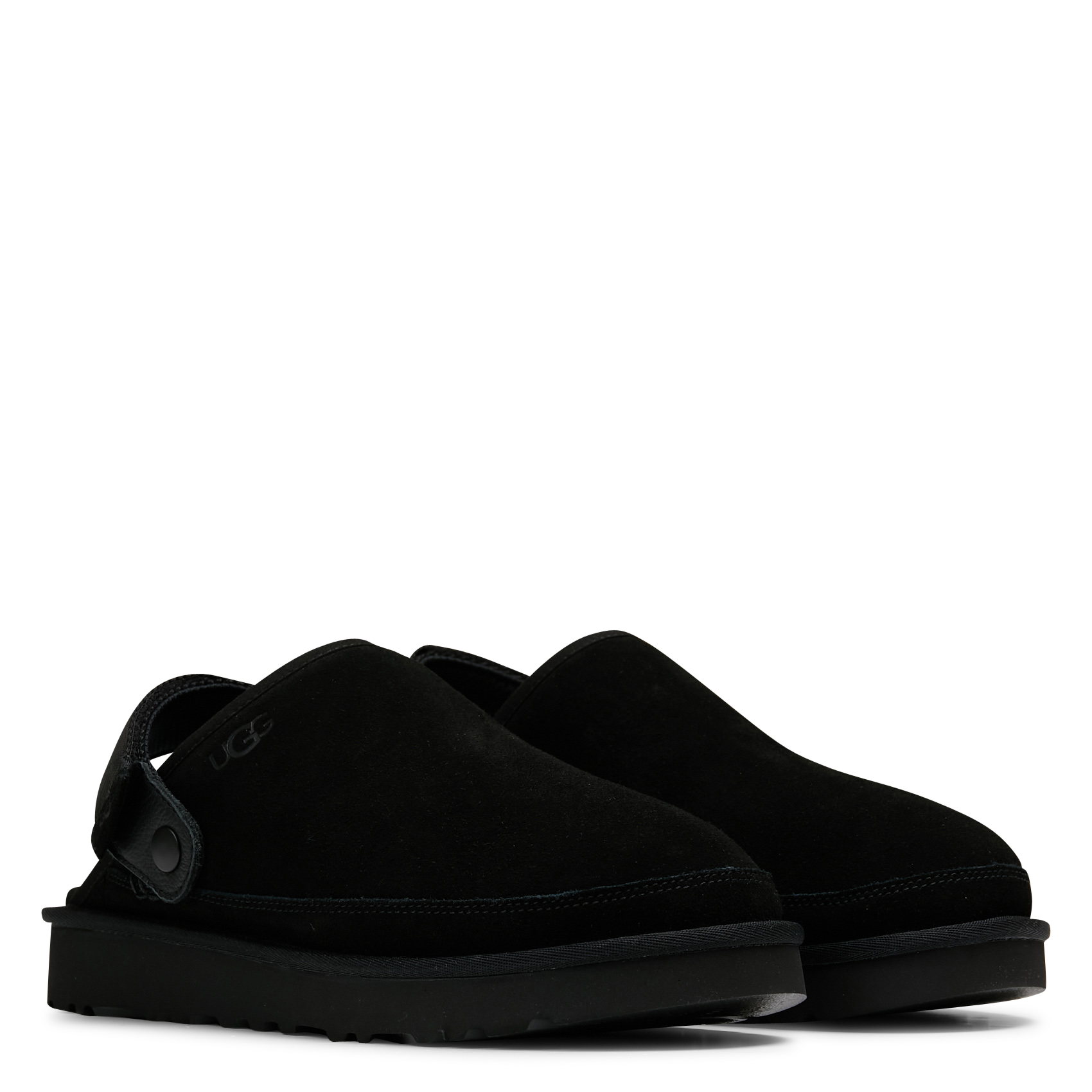 Suede clogs UGG Black