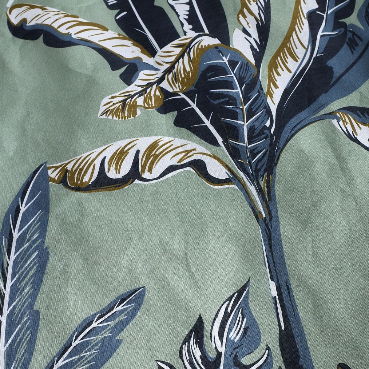 Cotton bedding set TODAY LINGE DE MAISON Green