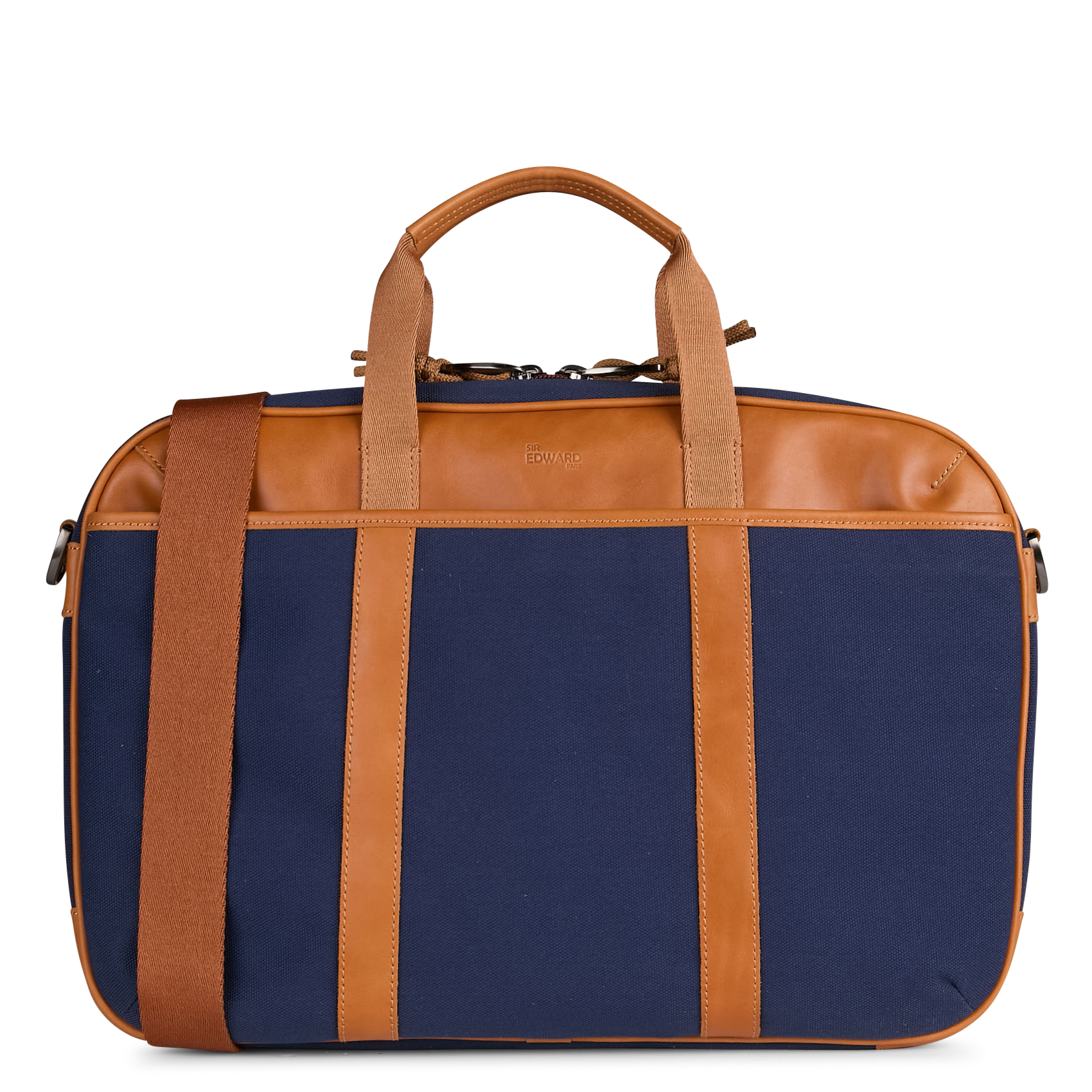 Dokumententasche in zweifarbigem Leder-Look SIR EDWARD Mehrfarbig