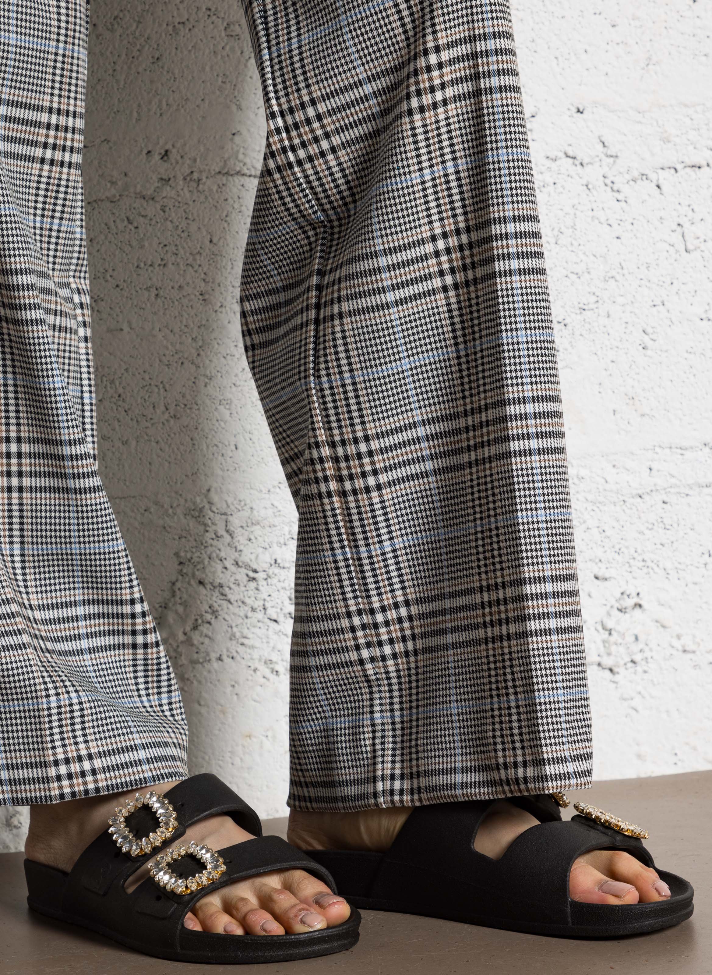 Sandales plates CACATOES DO BRASIL Noir