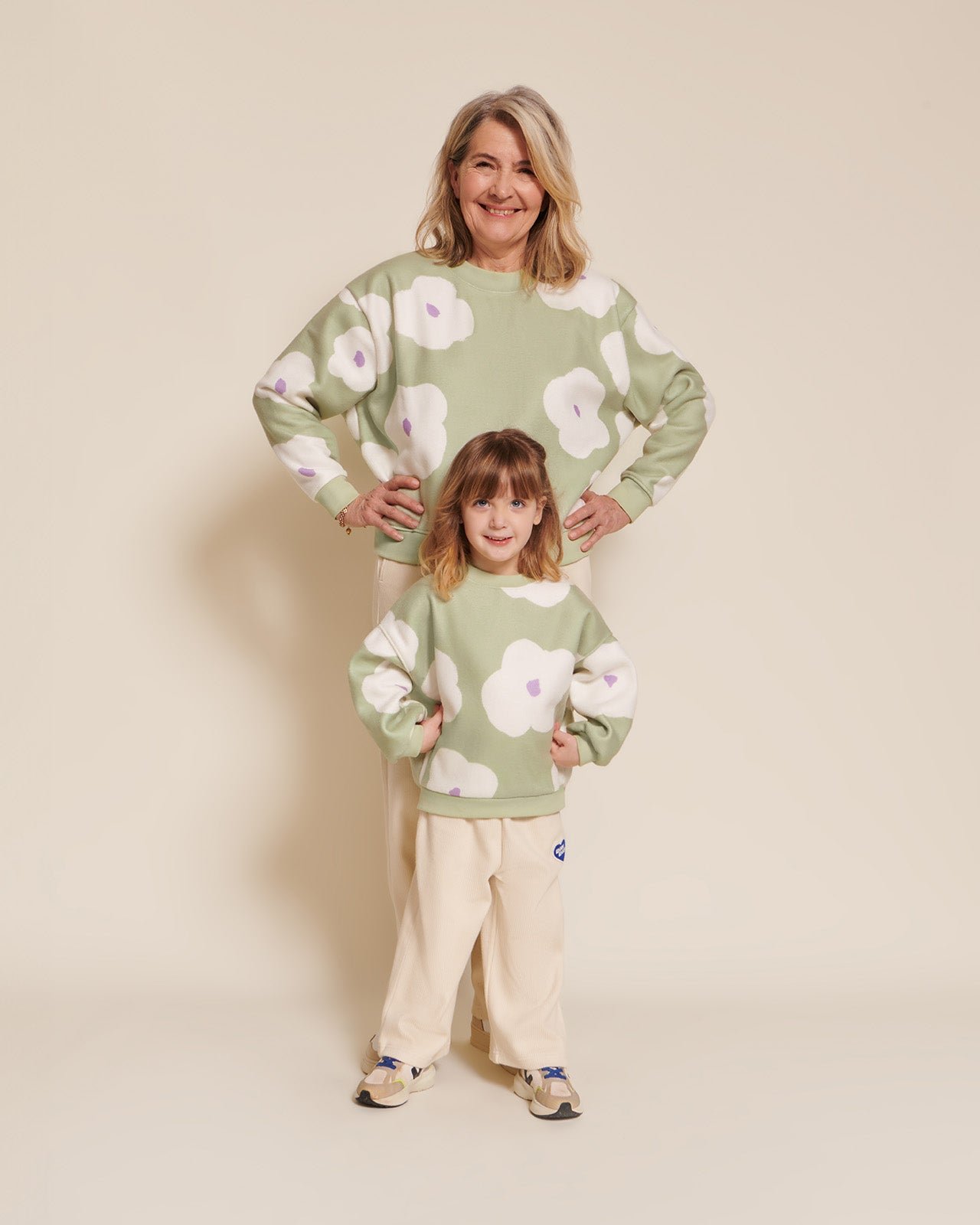 The Sam sweatshirt in recycled fleece EMOI EMOI Green