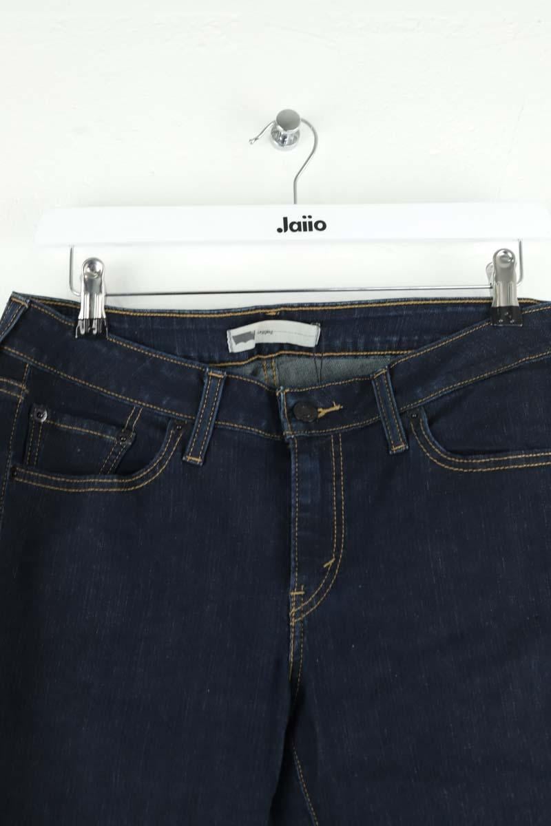 Cotton skinny jeans LEVI'S - Seconde main Blue