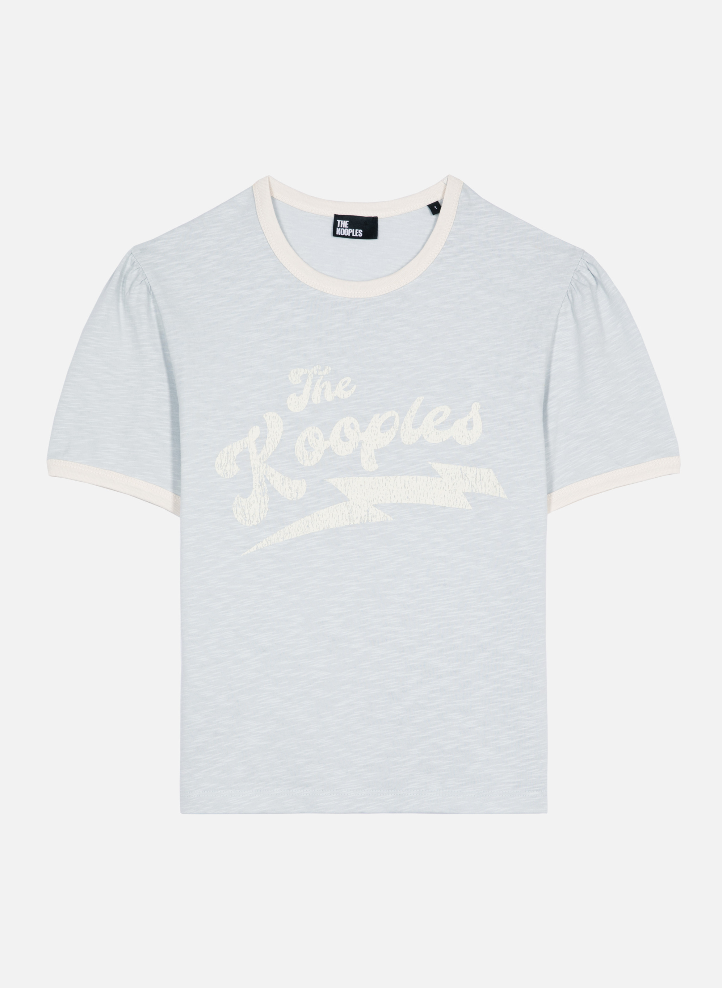 T-shirt with screen printing THE KOOPLES Blue