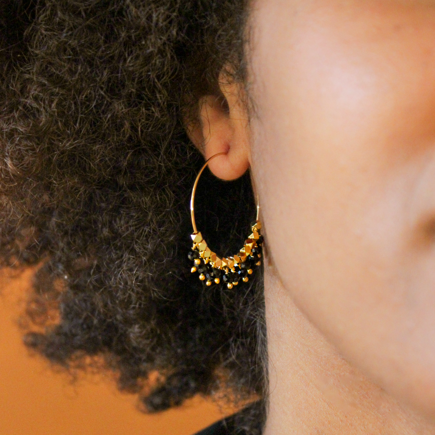 Earrings with bells - alba L'ATELIER DES DAMES Golden