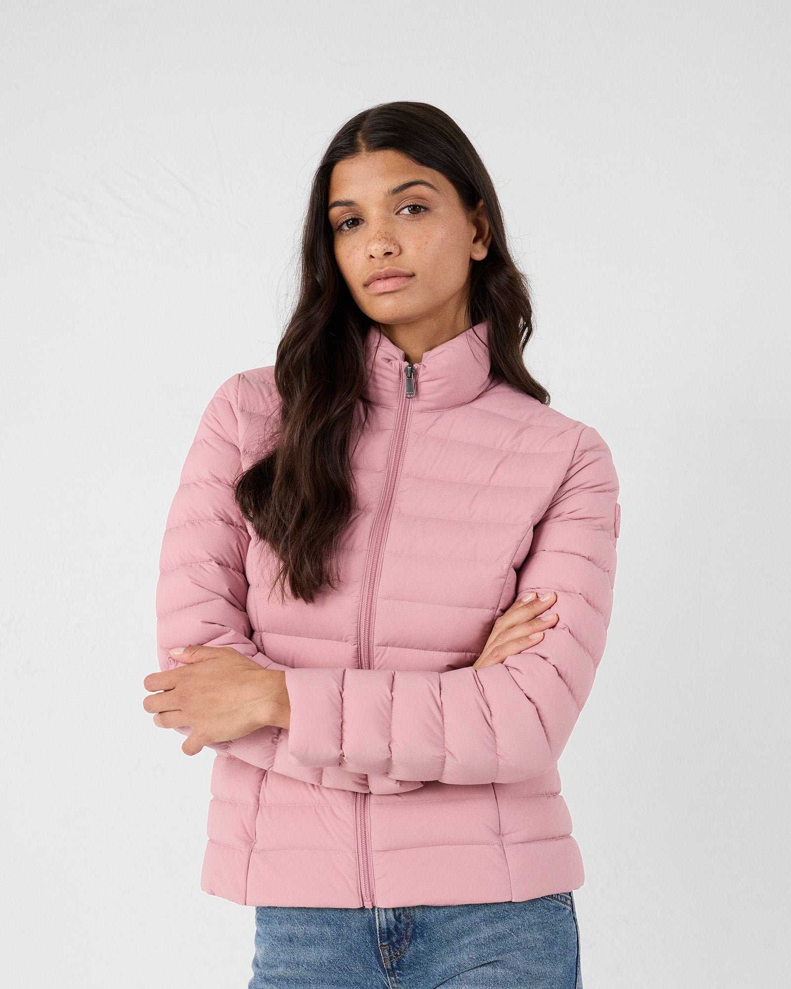 Lightweight stretch down jacket Maia JOTT Pink