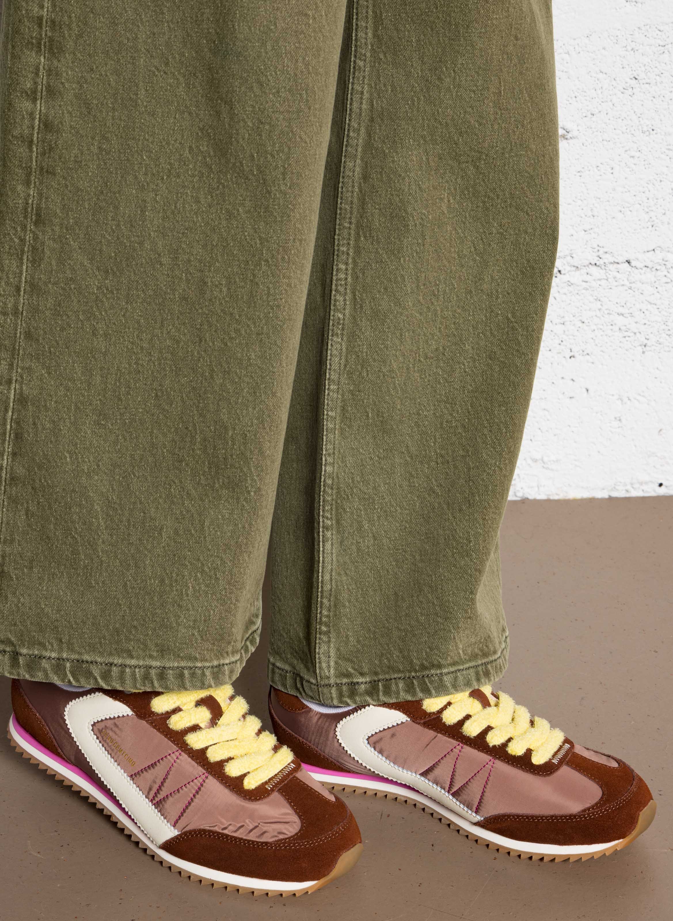 Baskets basses 0'105 Marron