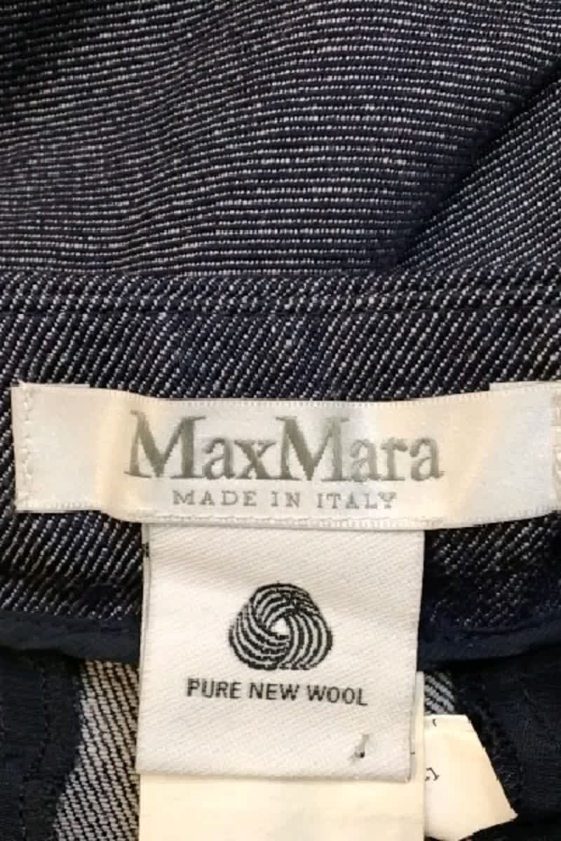 Carrot trousers MAX MARA - Seconde Main Blue