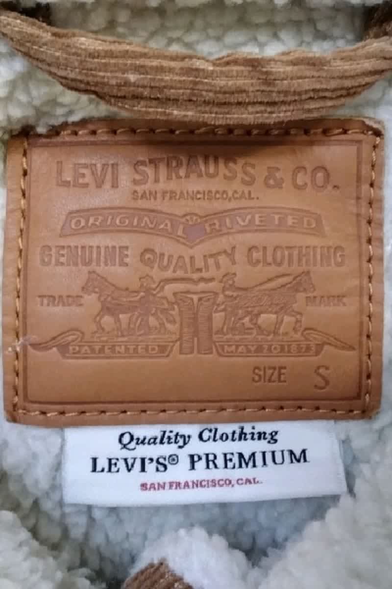 JACKET LEVI'S - Seconde main Brown