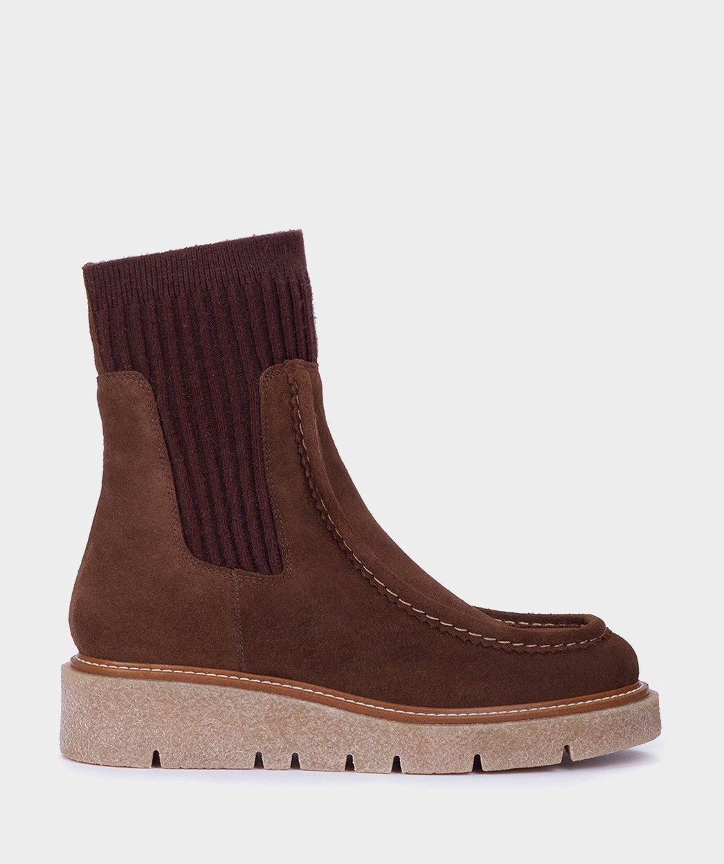 Brown suede ankle boots PEDRO MIRALLES Brown